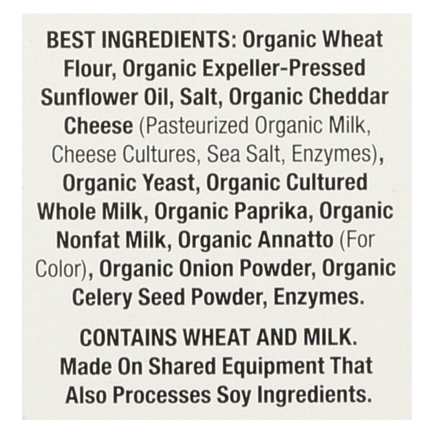 Annie's Organic Cheddar Bunnies Crackers, 6-Pack, 11.25 Oz