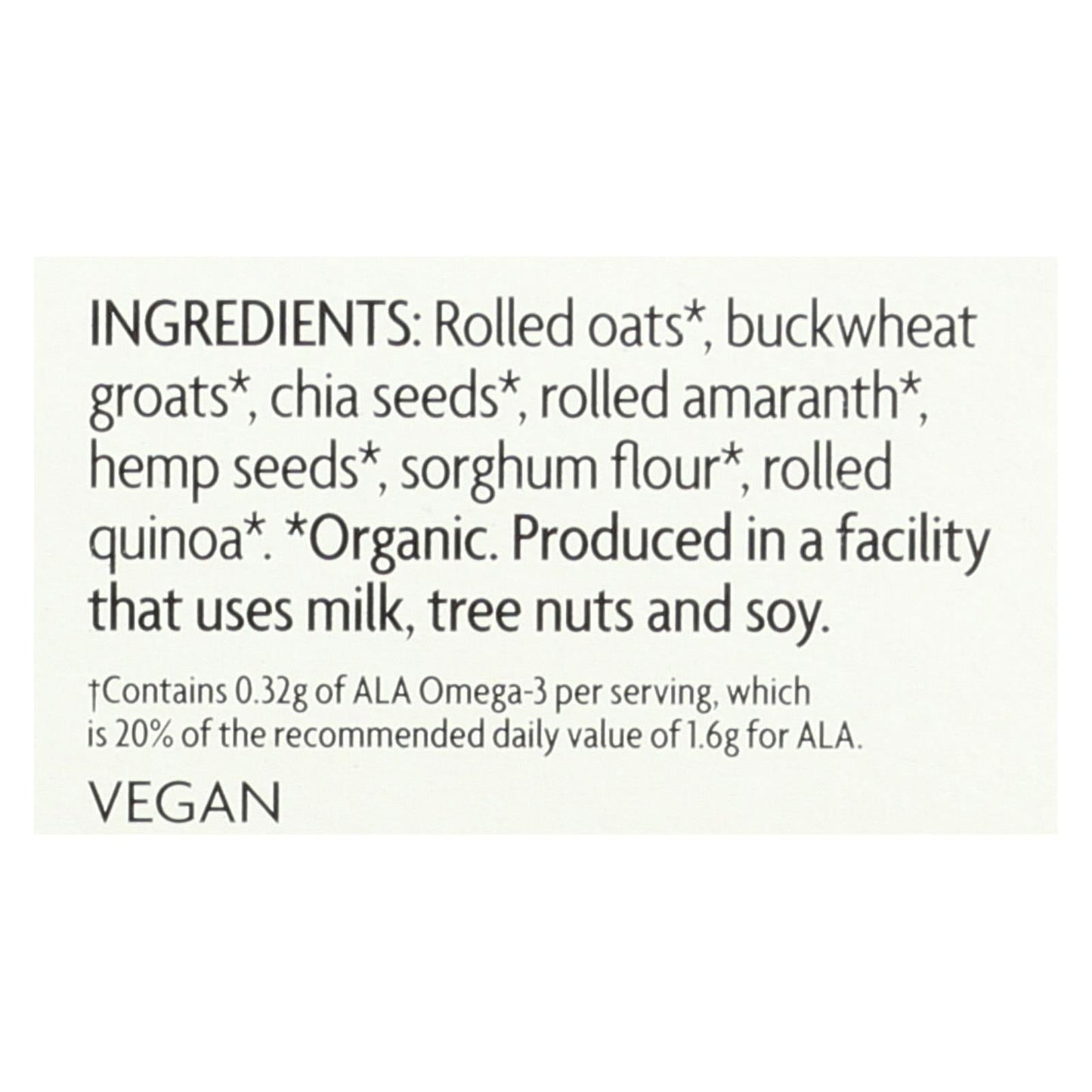 Nature's Path Organic Qi'A Superfood Oatmeal, 6 Pack