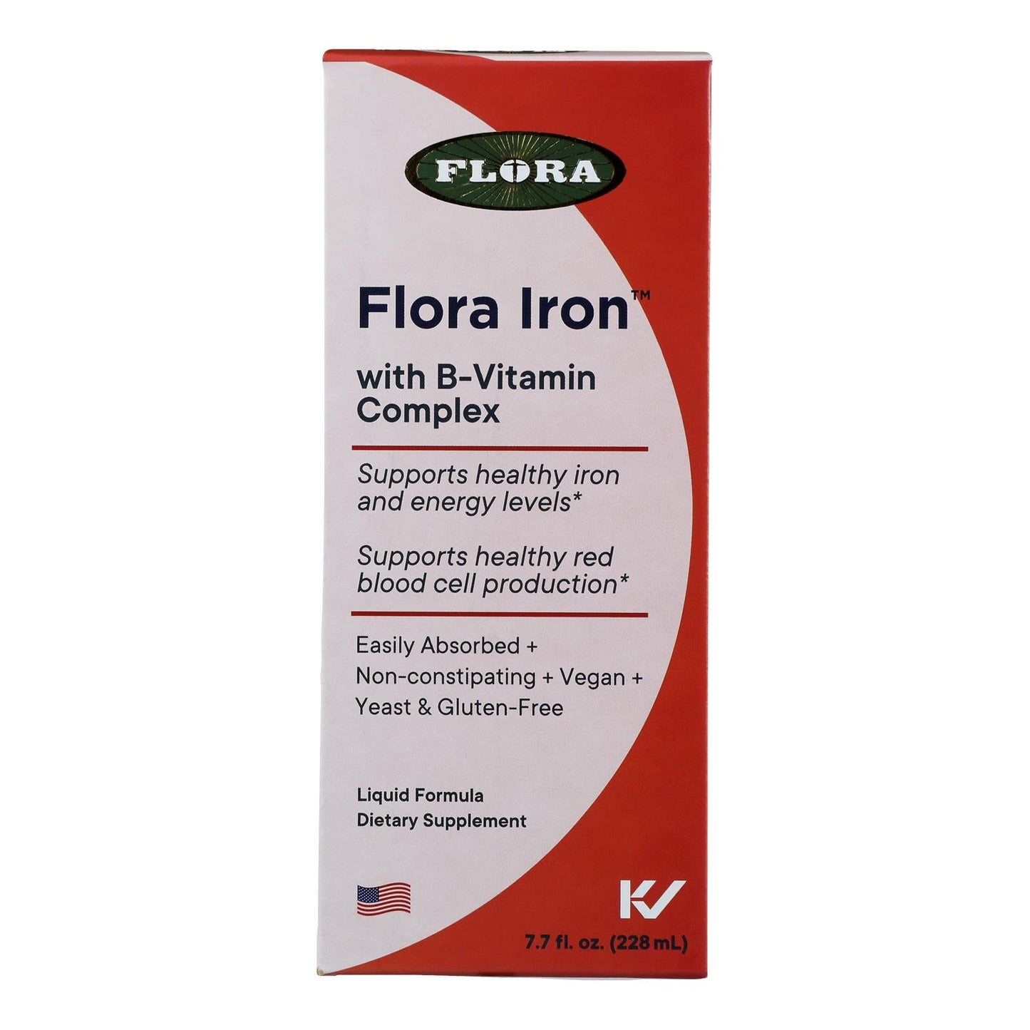 Flora - Iron Herb Liquid - 1 Each-7.7 OZ