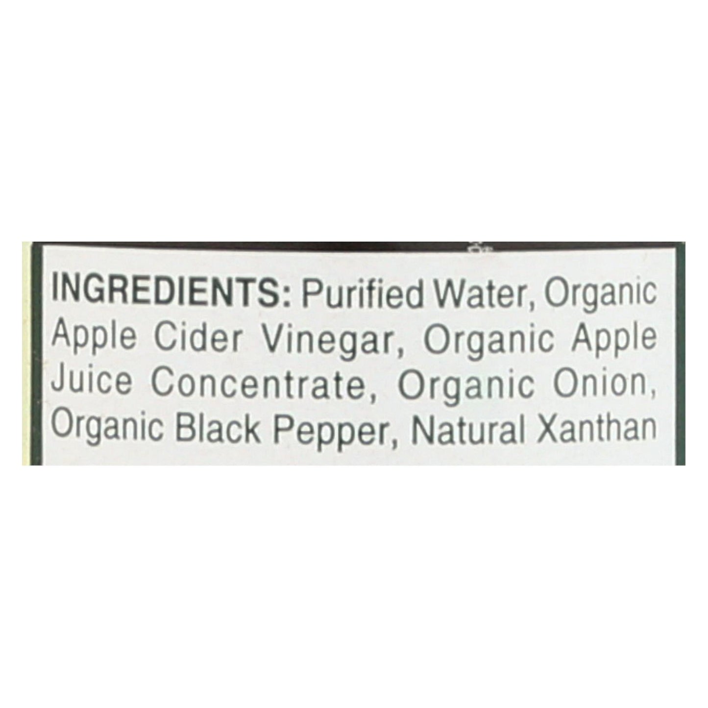 Bragg - Organic Raw Apple Cider Vinaigrette Dressing - Case of 6 - 12 Fl oz.