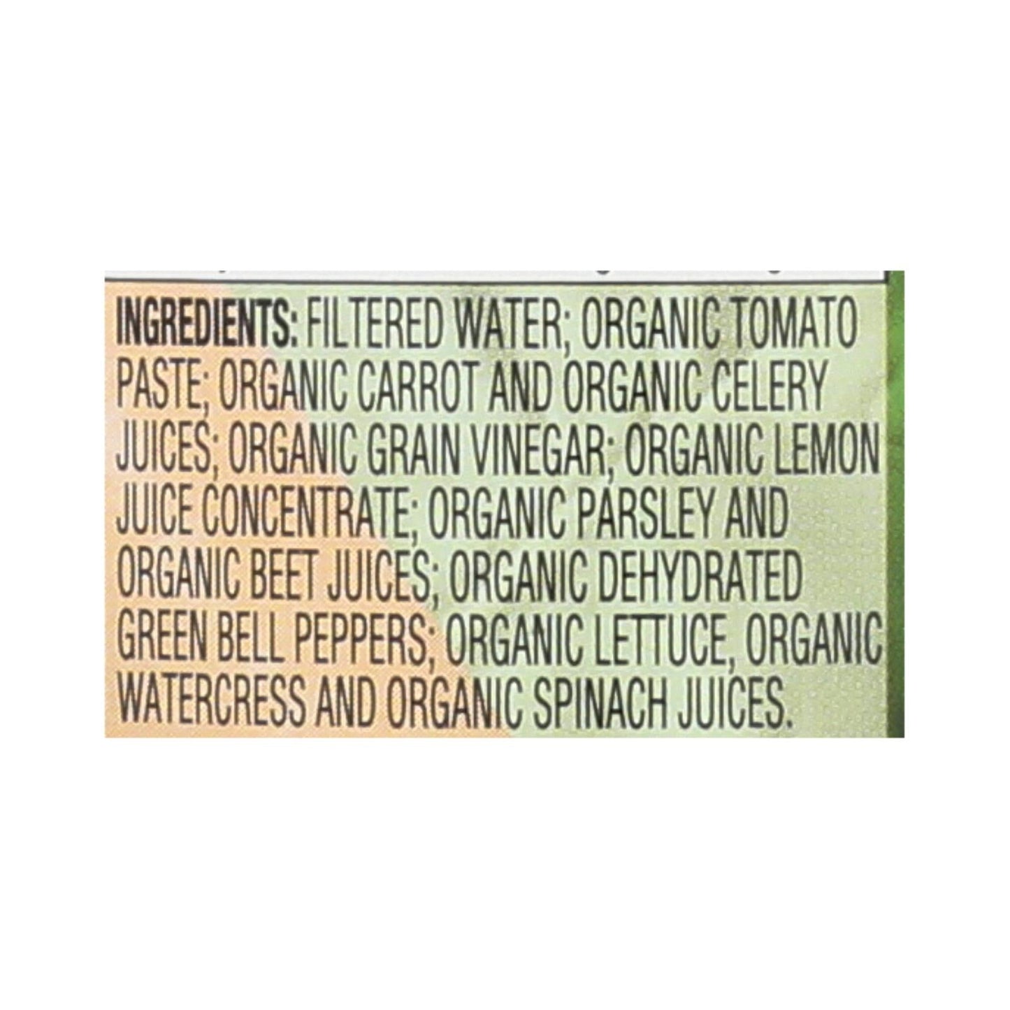 Rw Knudsen Very Veggie Organic Juice - Case of 6 - 32 FZ
