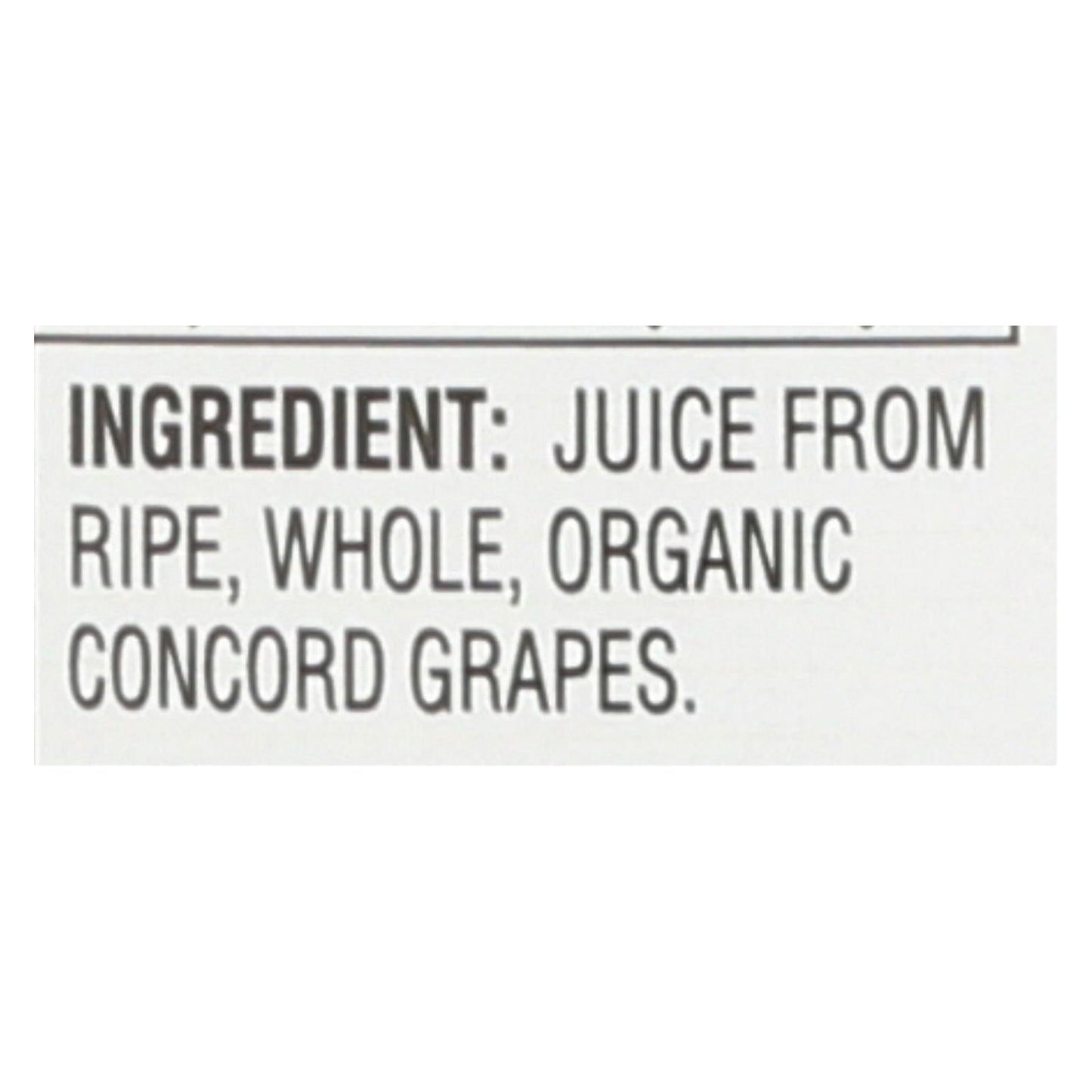 Rw Knudsen Organic Just Concord Juice - Case of 6 - 32 FZ