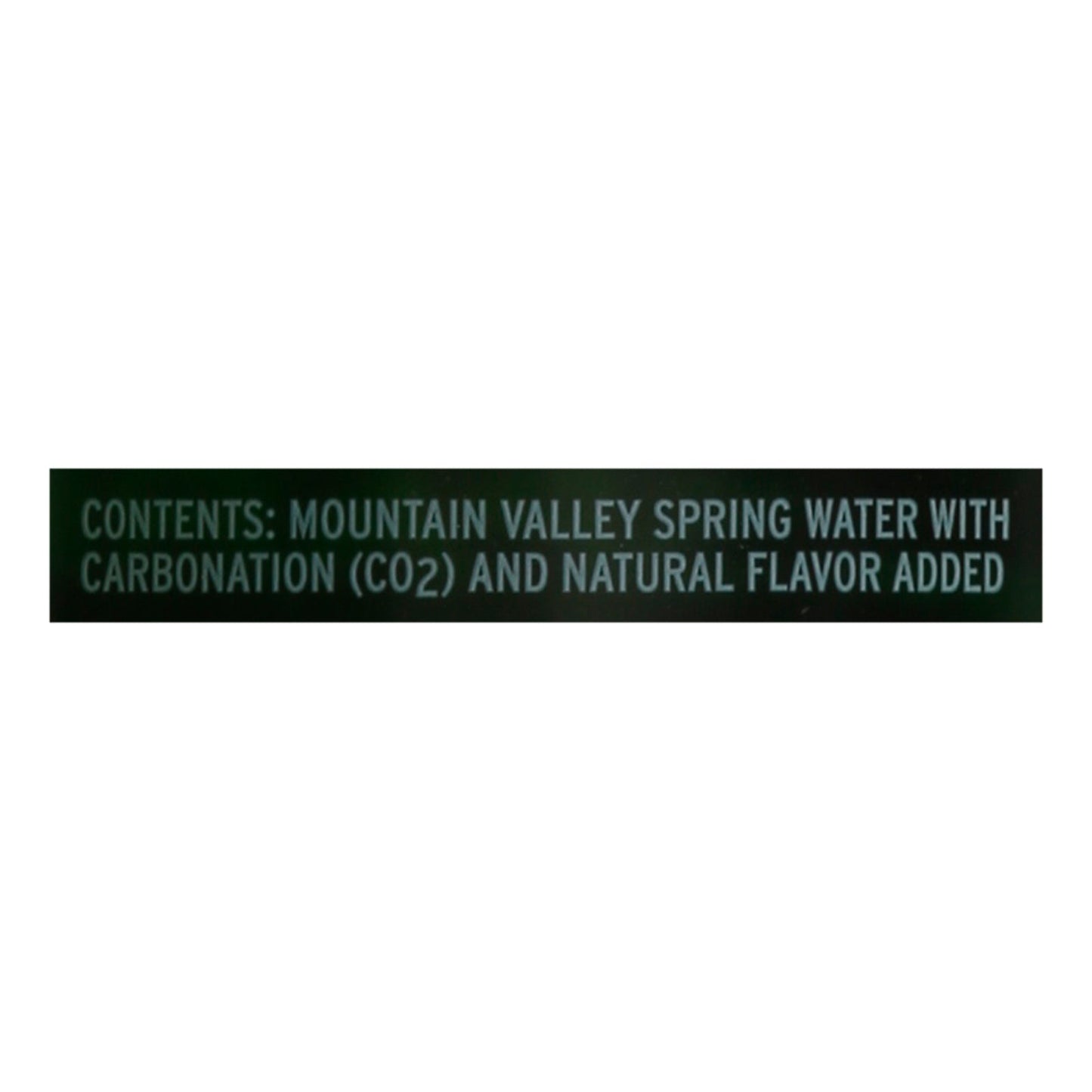 Mountain Valley White Peach Sparkling Water, 12 x 1L Case