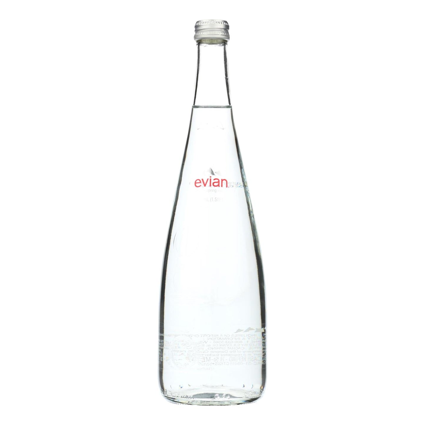 Evian Spring Water - Case of 12 - 25.4 FZ
