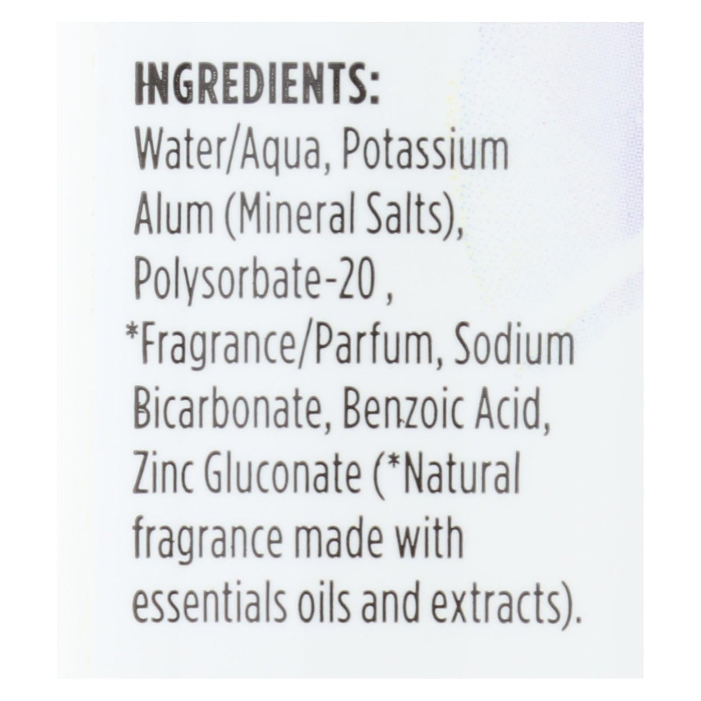 Crystal Essence Lavender & White Tea Deodorant Spray 4oz