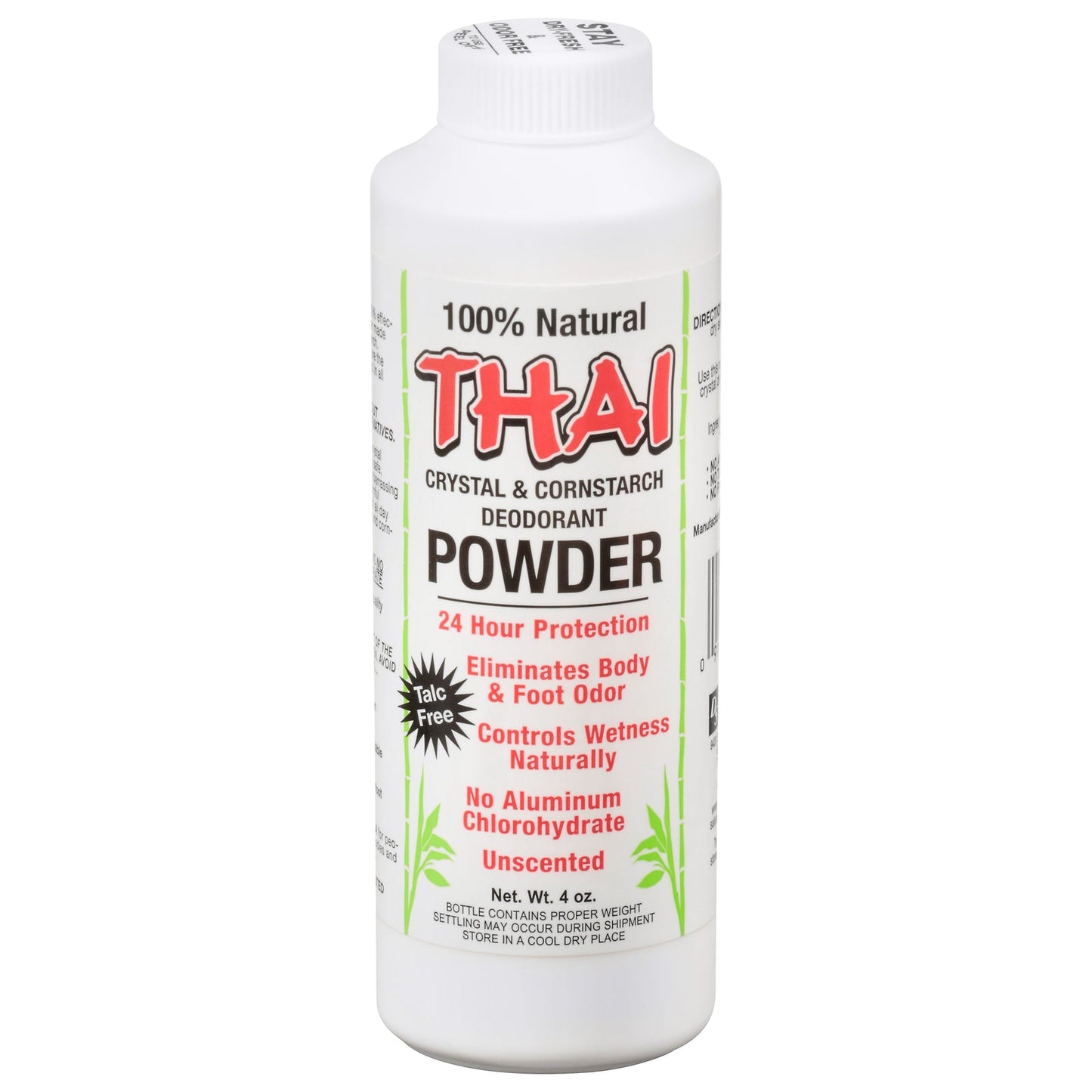Thai Crystal & Corn Starch Deodorant Powder - 3 Oz