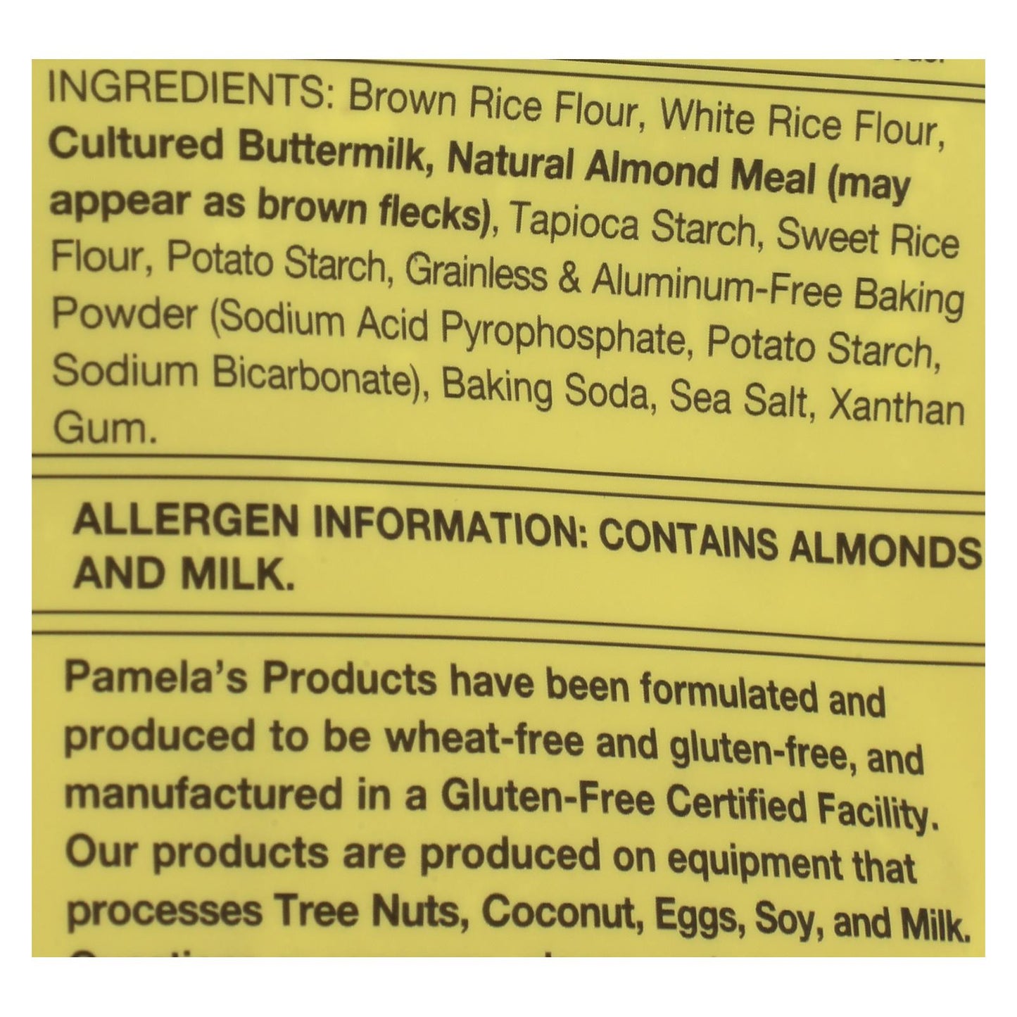 Pamela's Baking & Pancake Mix, 3-Pack, 4 lb Each