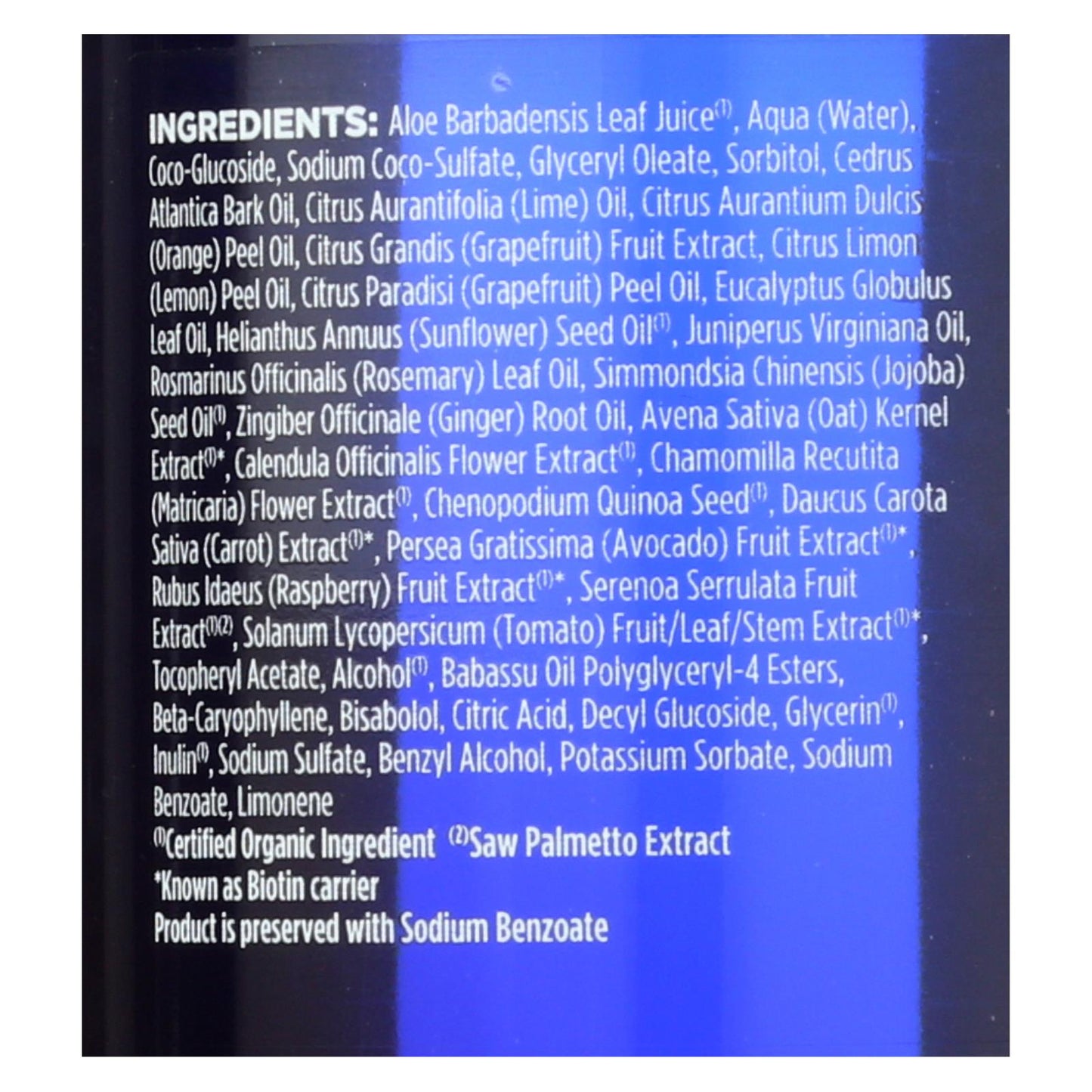 Avalon Organics Biotin B Complex Thickening Shampoo 14oz