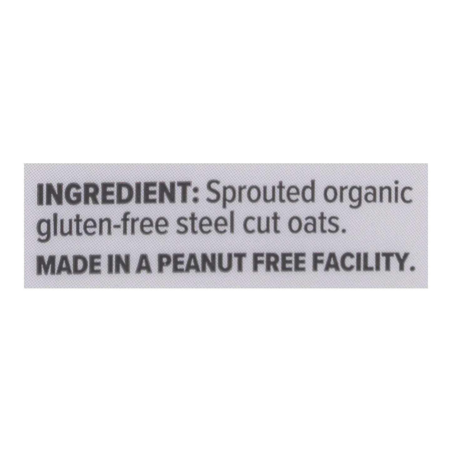 Sprouted Organic Quick Oats, 24oz, Case of 4 - One Degree
