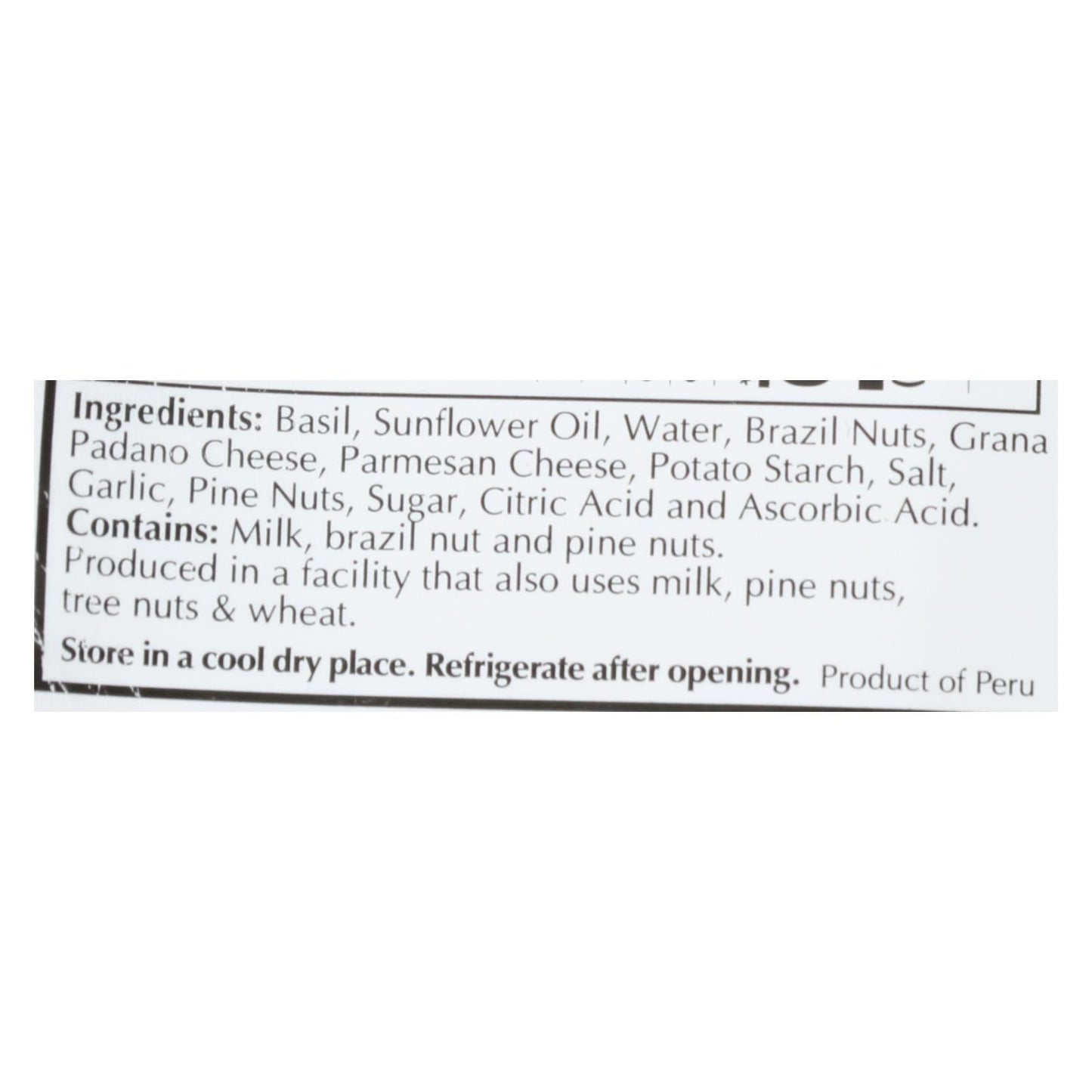 Cucina & Amore Genovese Basil Pesto, 6-pack, 7.9 Fl oz