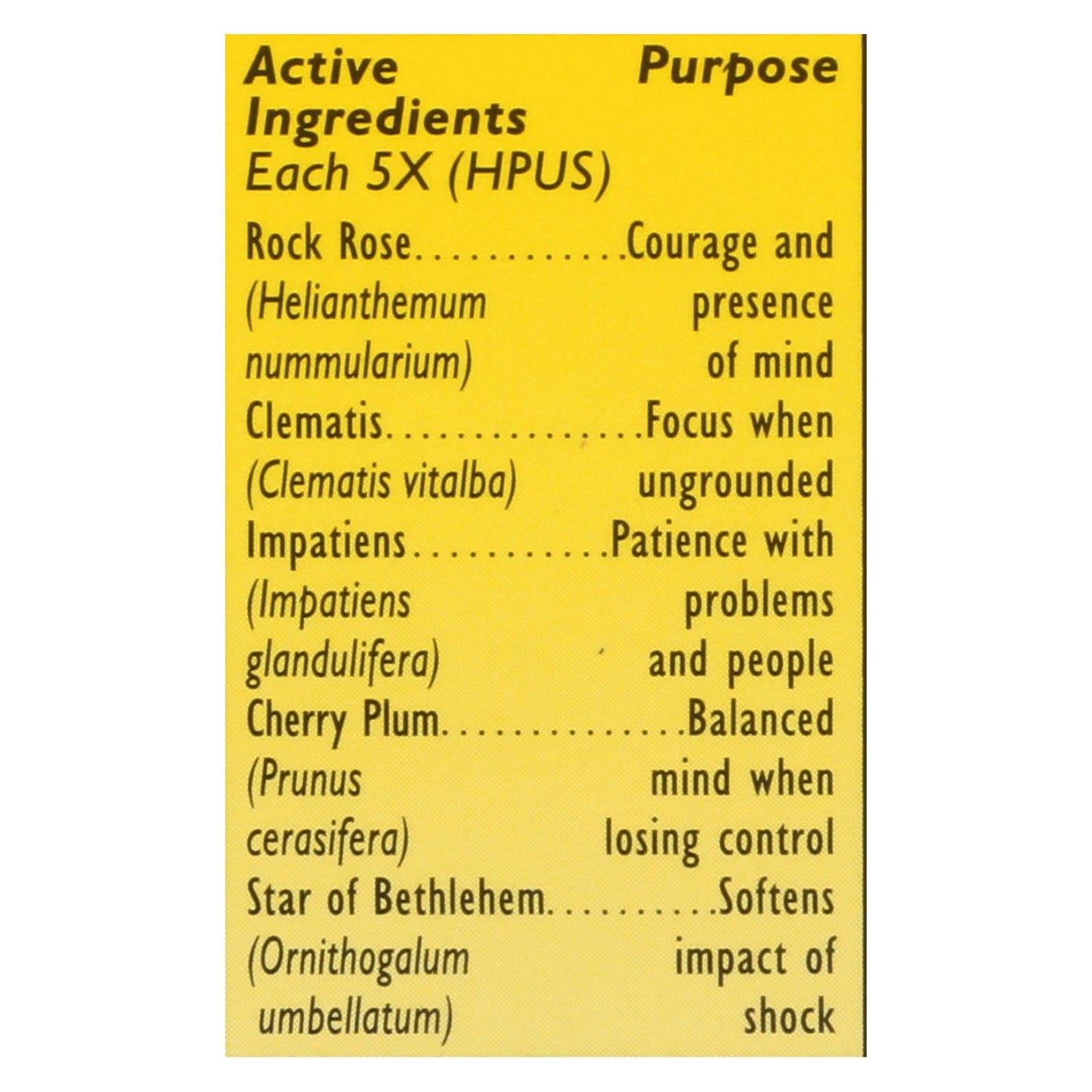 Rescue Remedy Stress Relief Tincture - 0.35 Fl Oz