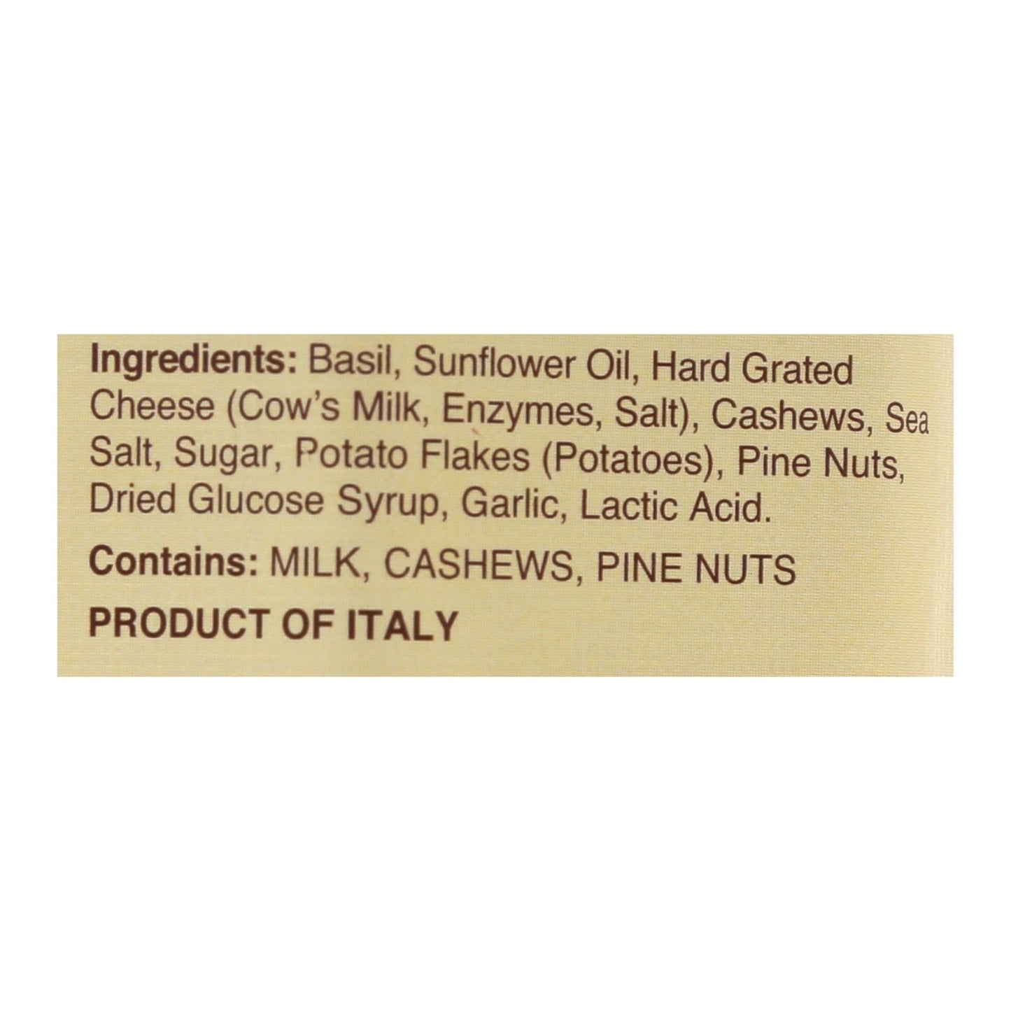 Rao's Basil Pesto Sauce - 6 Pack, 6.7 OZ Each