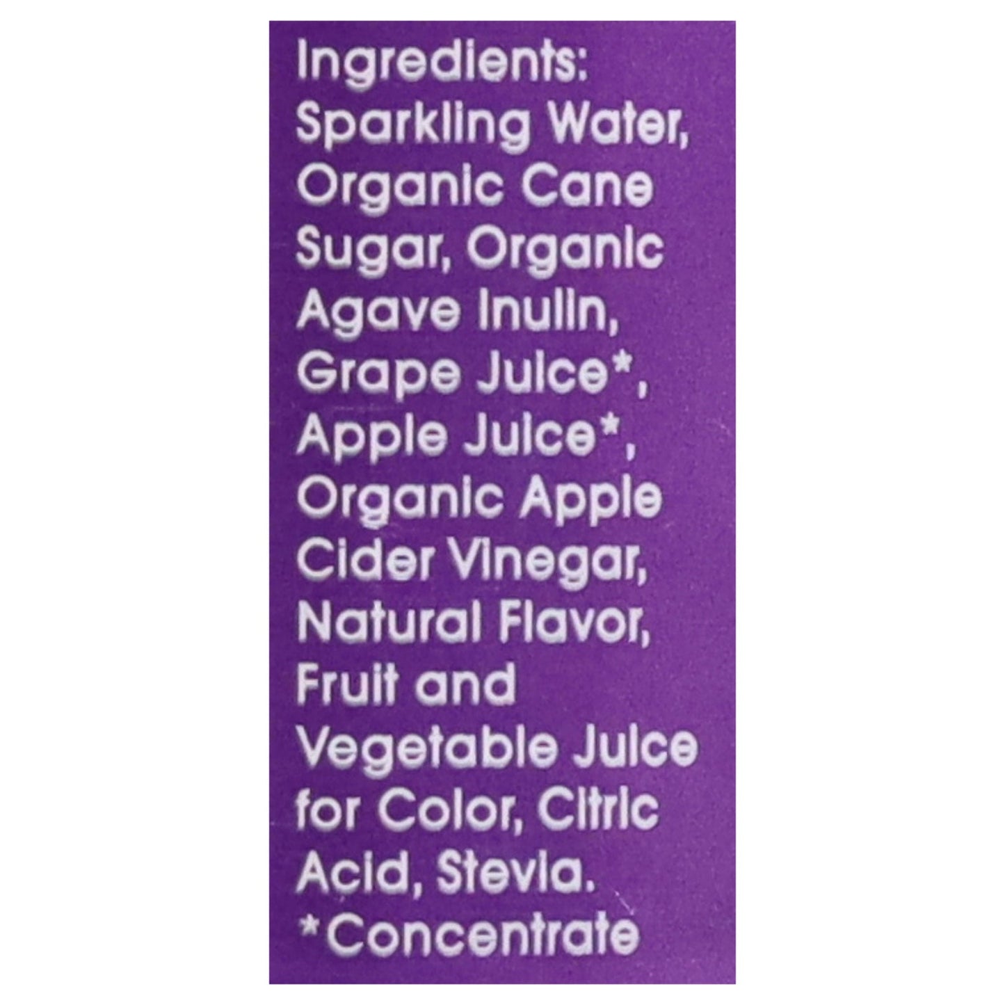 Poppi - Soda Grape Prebiotic - CS of 12-12 FZ