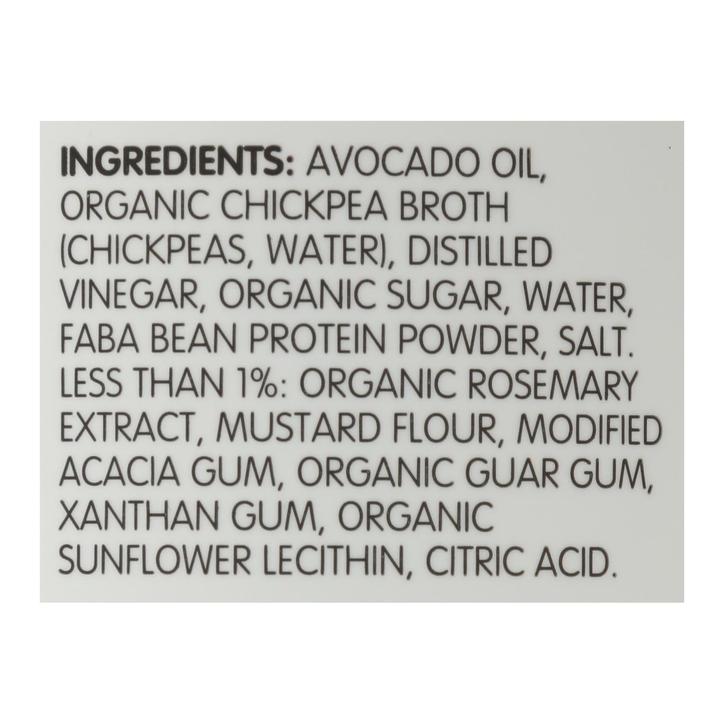 Chosen Foods - Avocado Oil Vegan Mayo - Case Of 6 - 12 Oz.