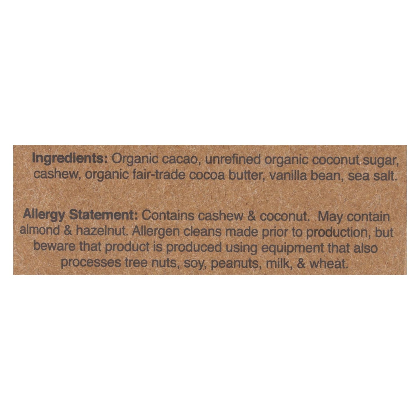 Hu Dark Chocolate Cashew Vanilla Bars - 12 Pack