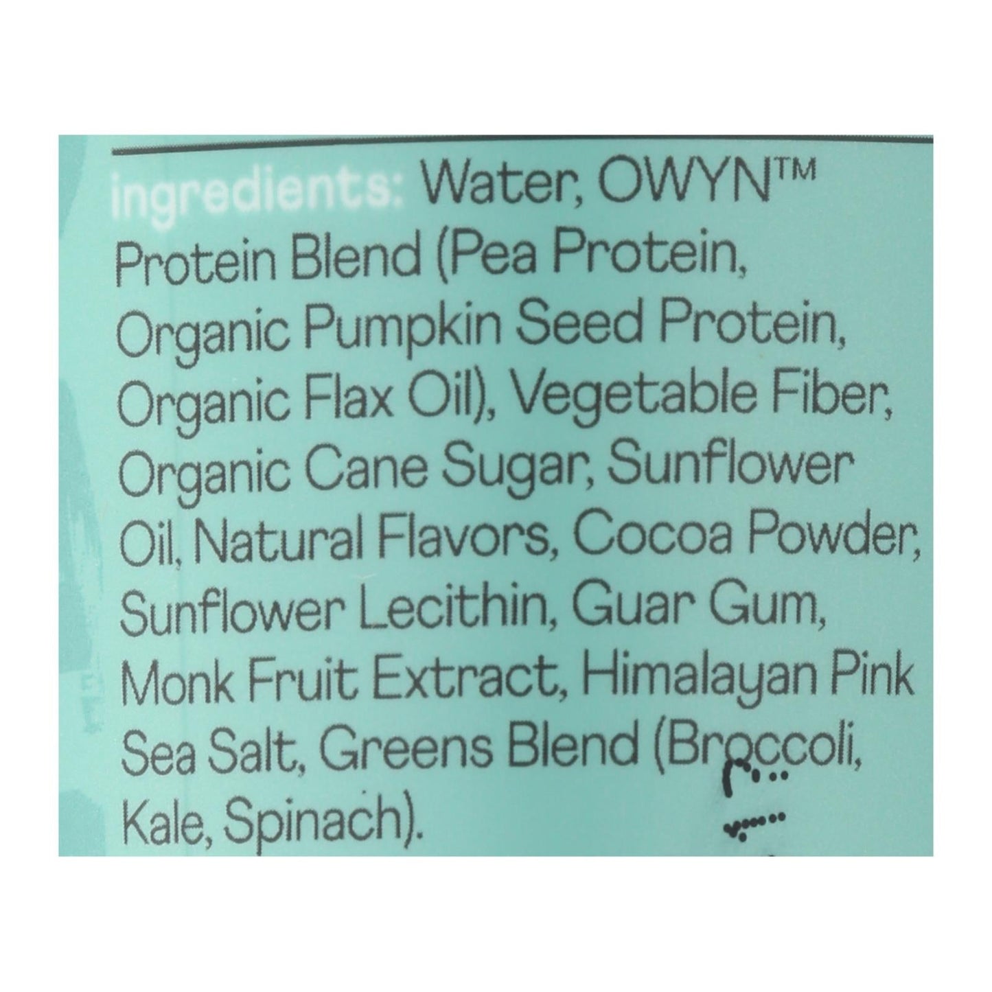 Only What You Need - Plnt Bsd Cookie Cream Protn - Case Of 12 - 12 Fz