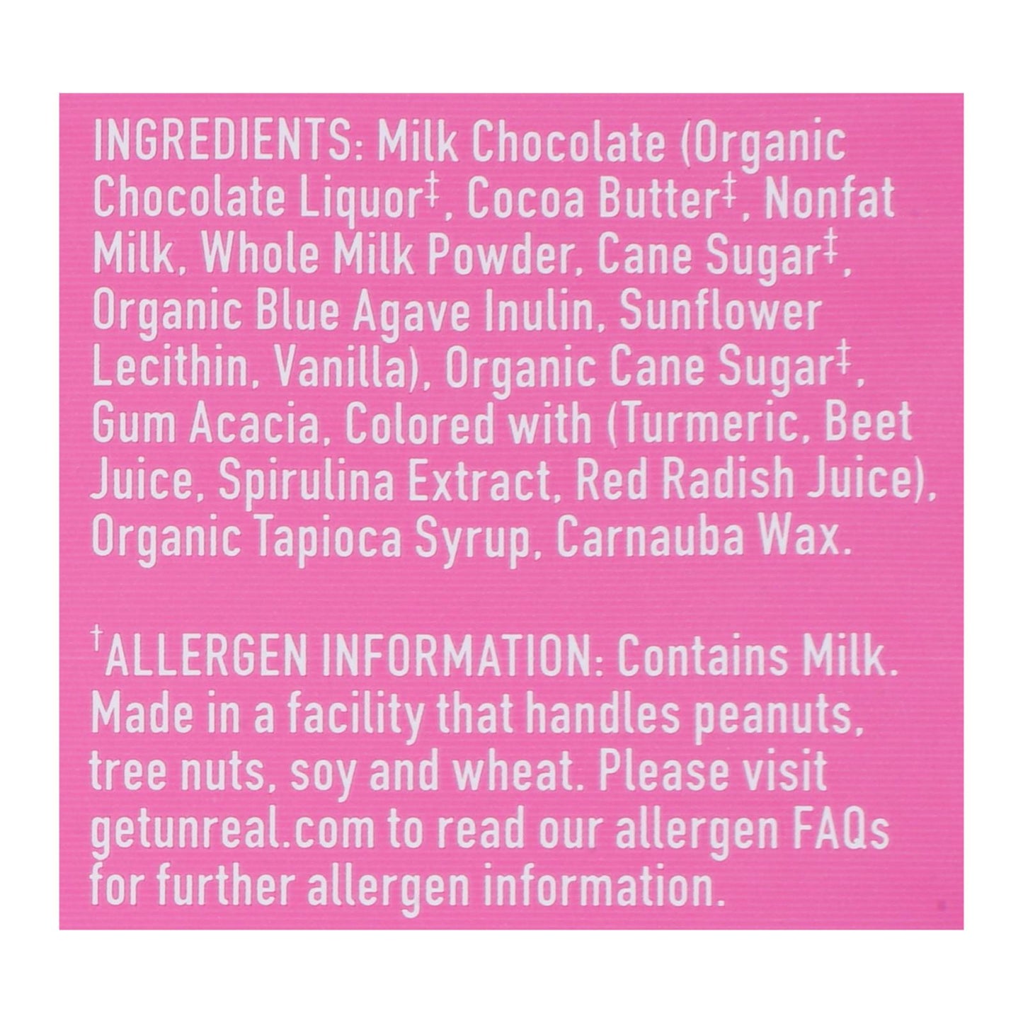 Unreal Milk Chocolate Gems, 6-Pack (5 oz each)