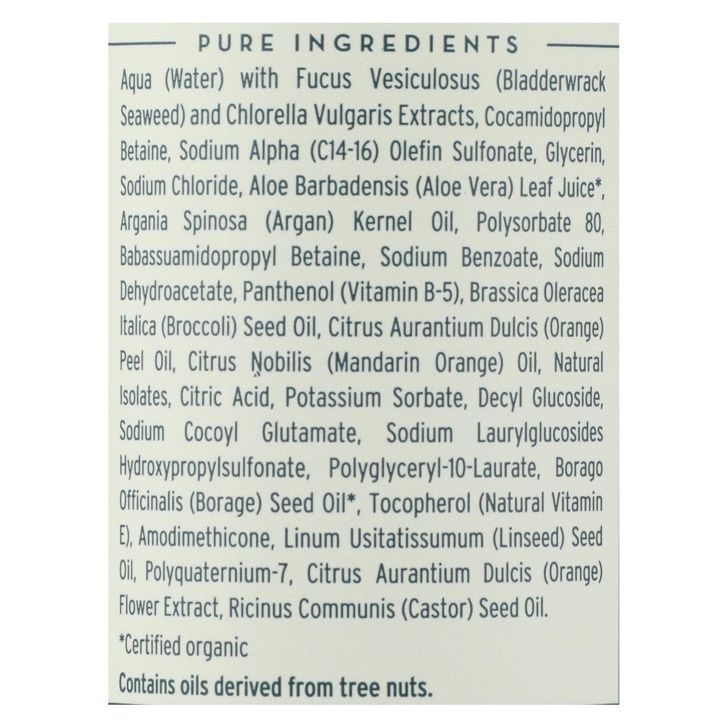 Seaweed Bath Co Smoothing Citrus Vanilla Shampoo 12oz