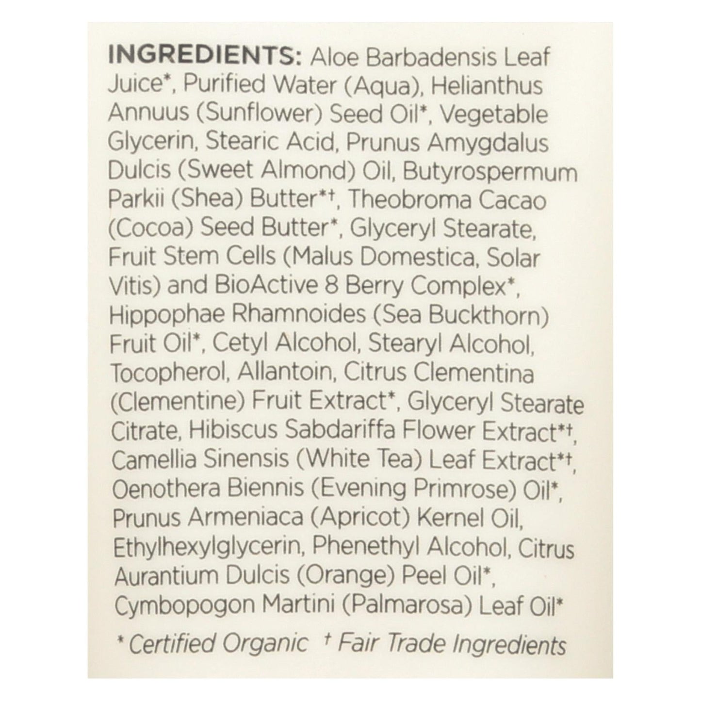 Andalou Hand Cream - Shea & Sea Buckthorn Clementine 3.4 Oz