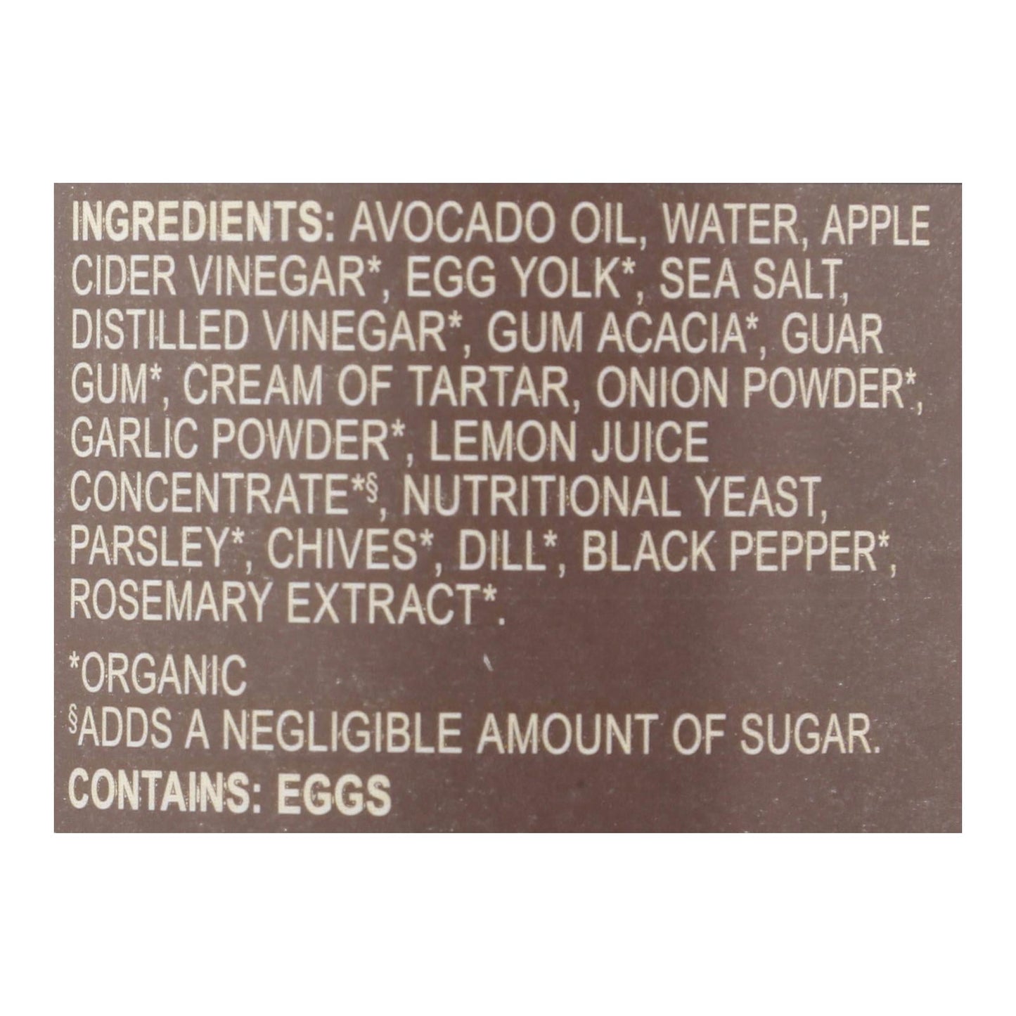 Primal Kitchen Dressing Ranch - Case of 6 - 8 FZ