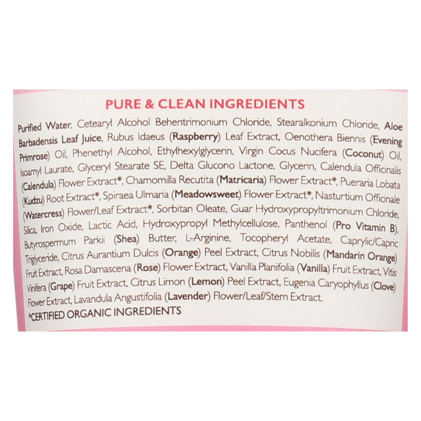 Babo Botanicals Berry Primrose Detangling Conditioner 6 Oz