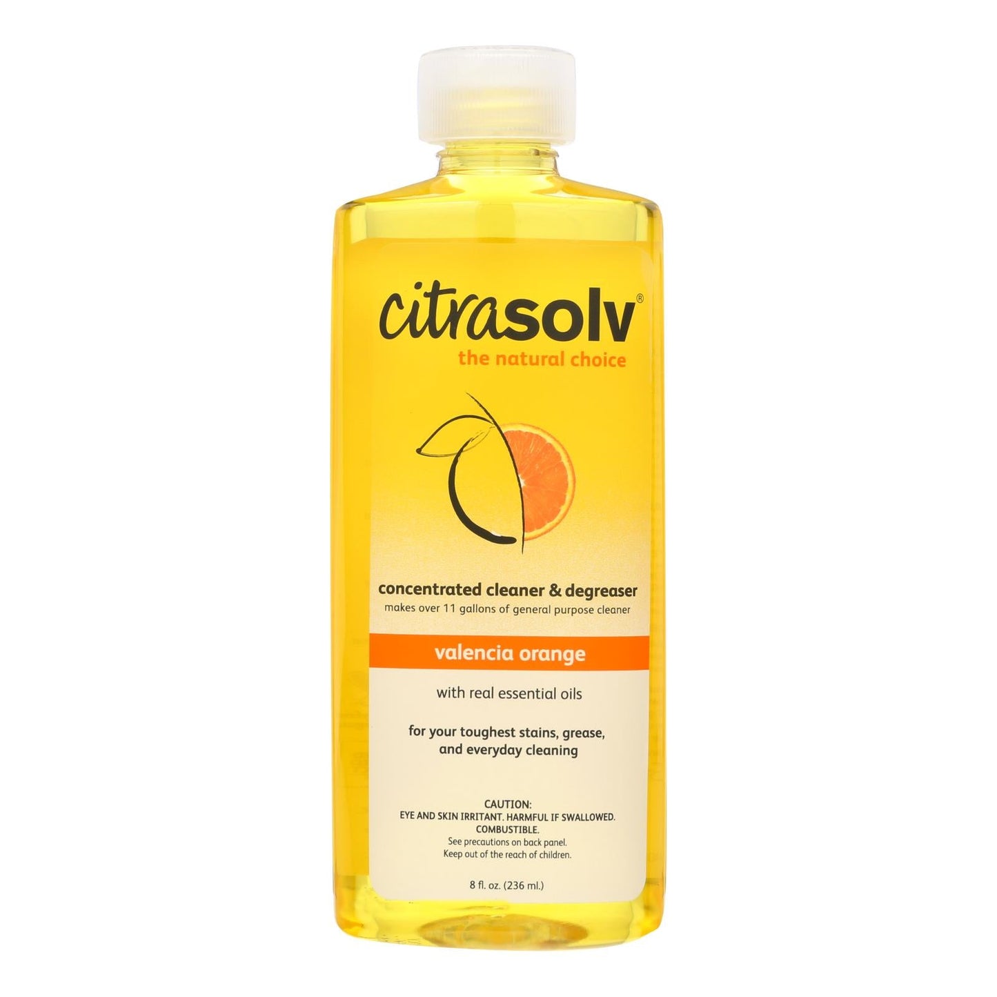 Citrasolv Natural Valencia Orange Cleaner - 8 Fl Oz