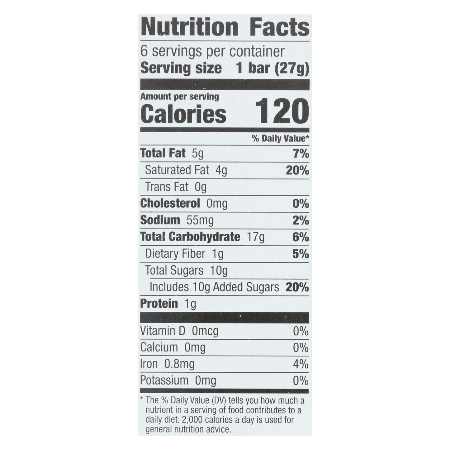 Larabar Kids Chocolate Chip Cookie Bars - 8 Pack