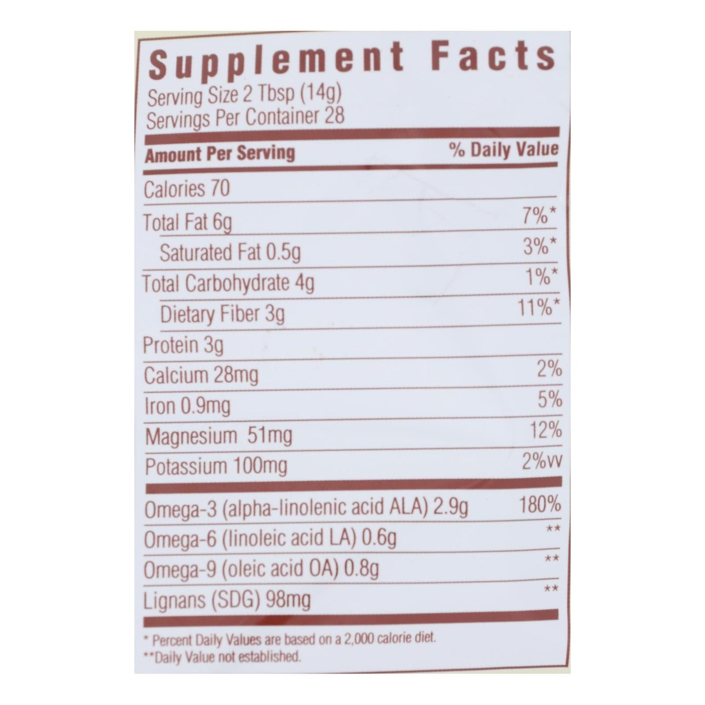 Spectrum Essentials Organic Ground Flaxseed - 14 Oz