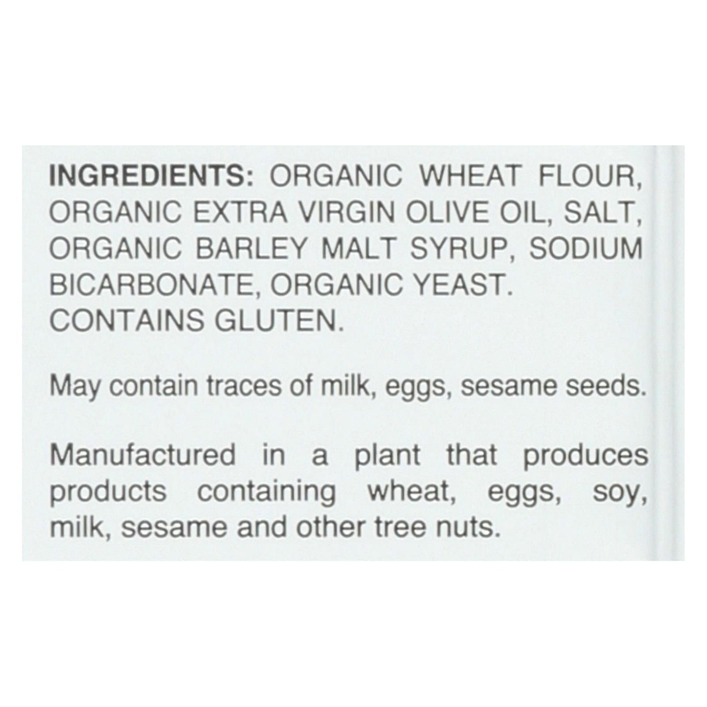 Suzie's Organic Olive Oil Saltines - 12 Pack, 8.8 Oz Each