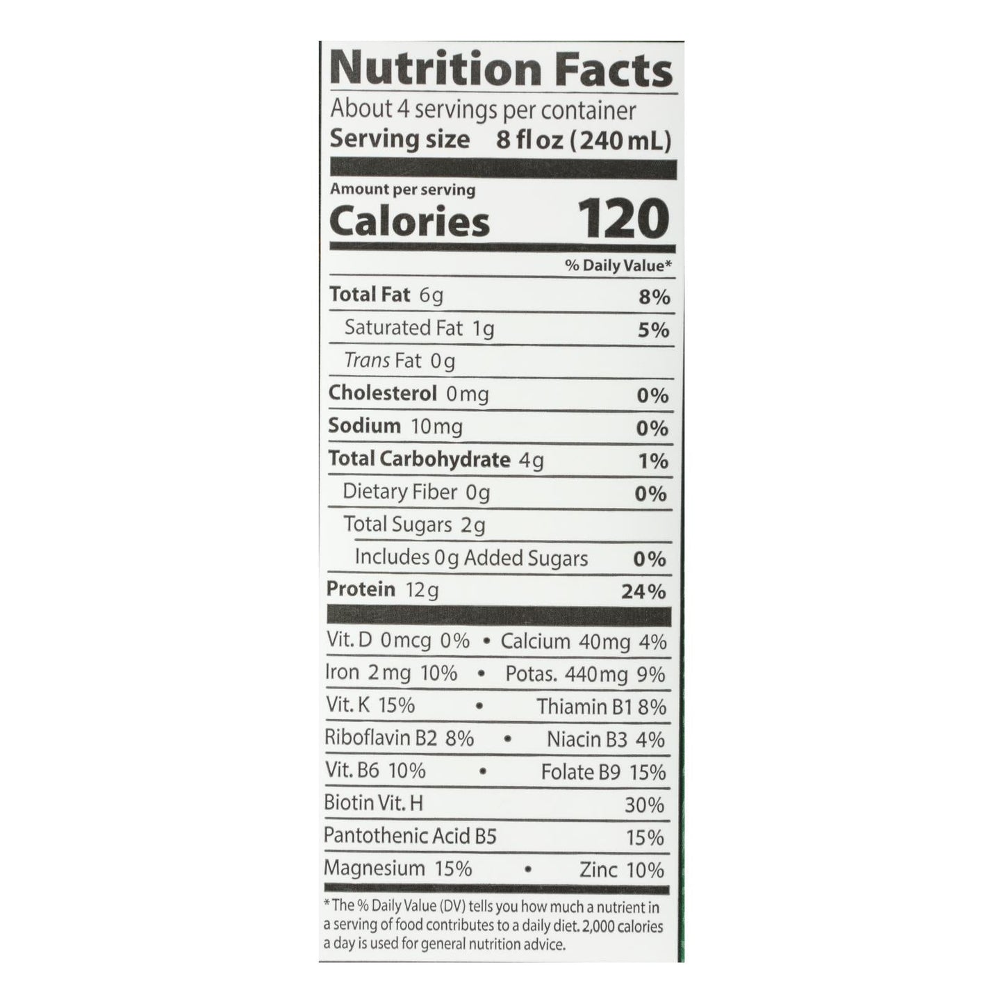 Eden Foods Organic Unsweetened Soymilk, 12-Pack, 32 Fl Oz