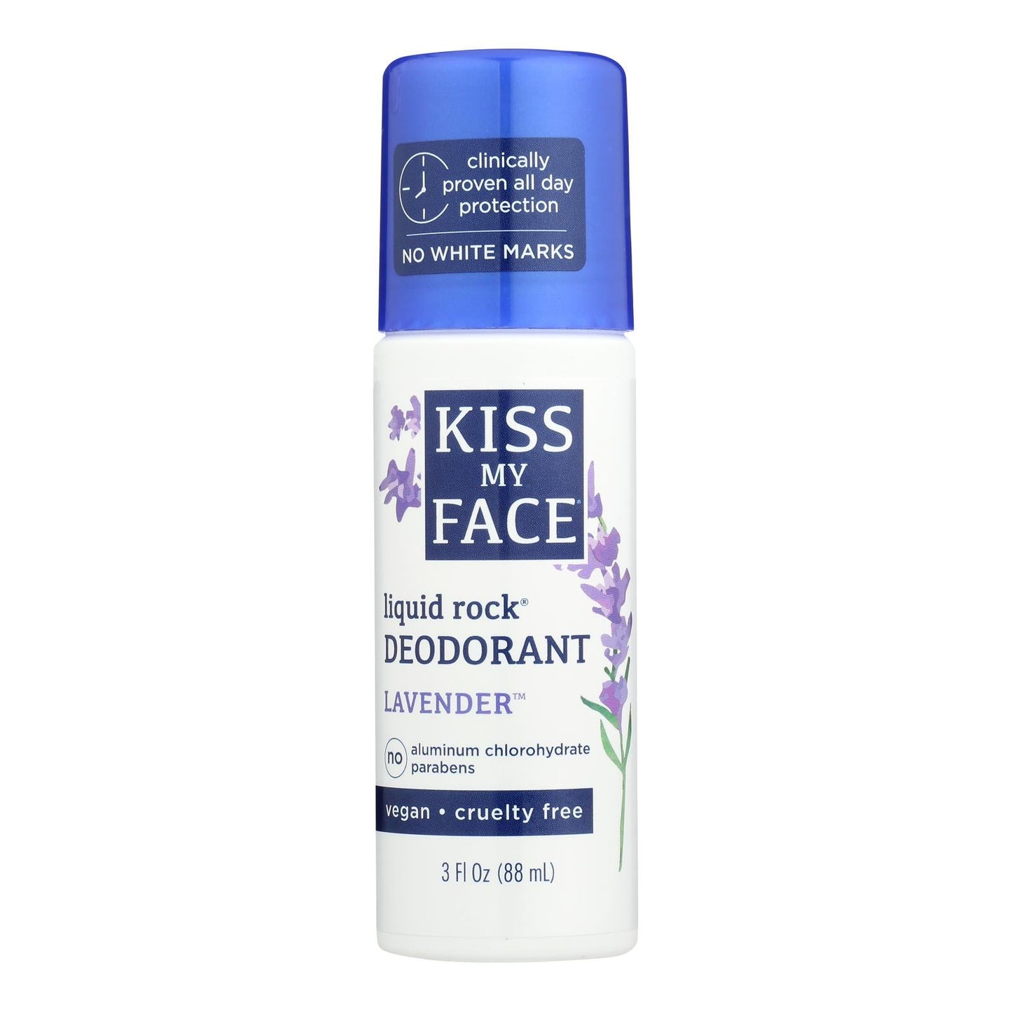 Kiss My Face Lavender Roll-On Deodorant - 3 fl oz