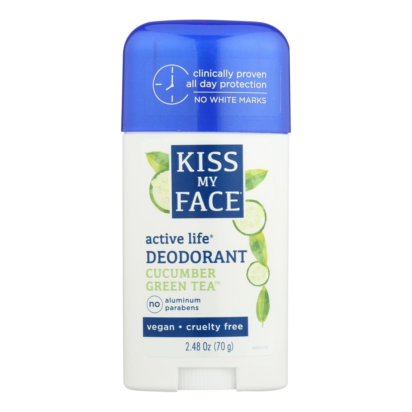 Kiss My Face Cucumber Green Tea Aluminum-Free Deodorant