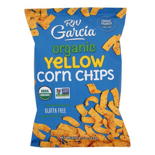 R. W. Garcia Organic Yellow Corn Chips, 12 Pack