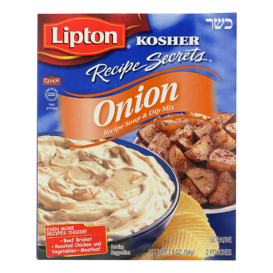 Lipton Kosher Onion Soup Mix - 12 Pack, 1.9 Oz Each