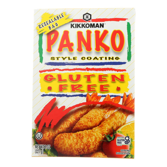 Kikkoman Panko Bread Crumbs, 12 Pack, 8 Oz Each