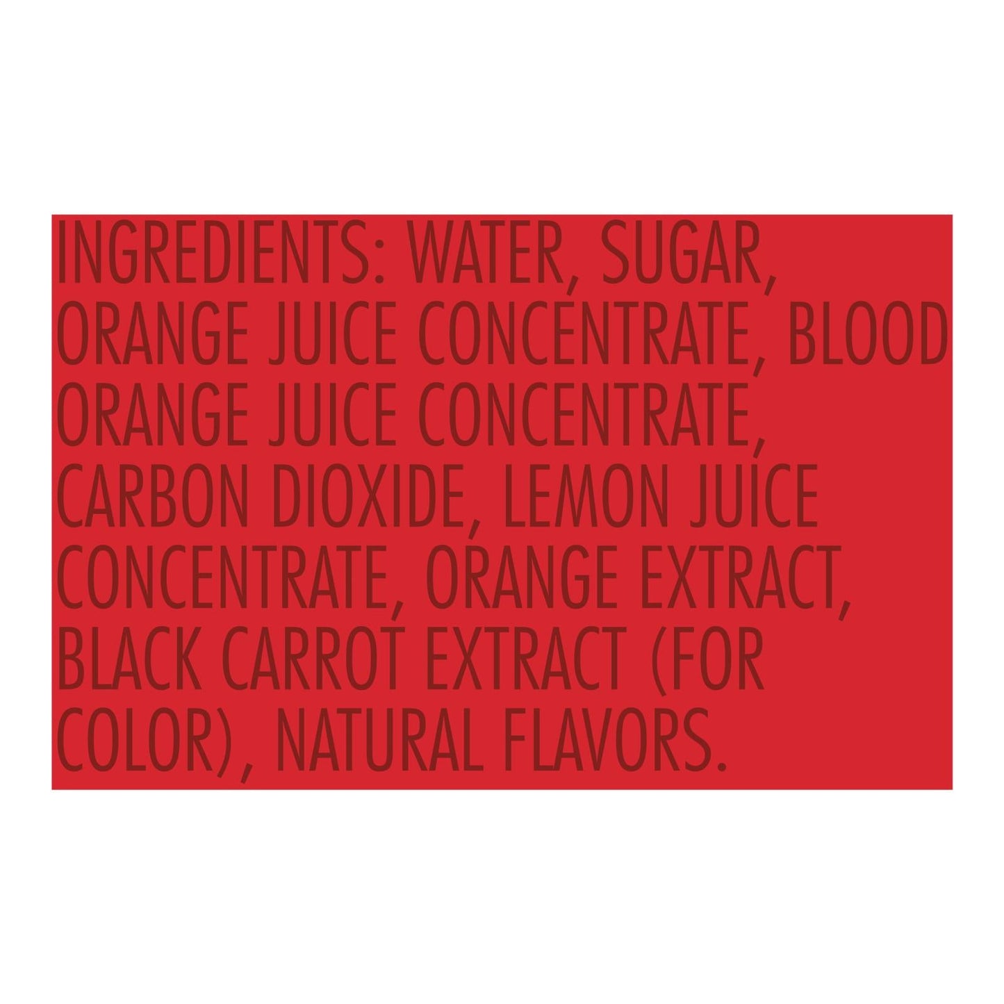 San Pellegrino Aranciata Rossa Sparkling 24-Pack