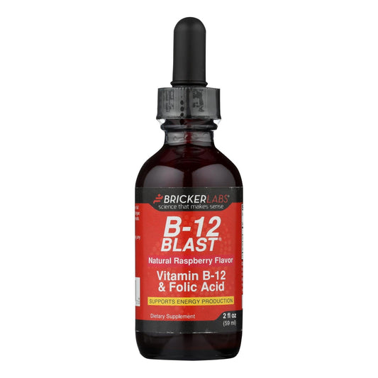 Bricker Labs Blast B12 & Folic Acid - 2 Fl Oz