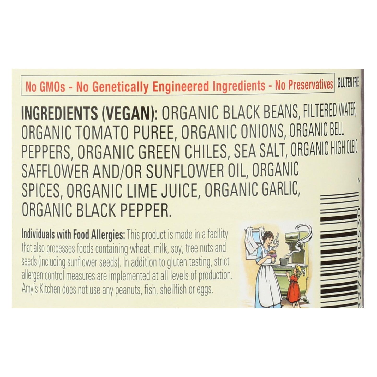 Amy's Organic Black Bean Chili, Medium, 12-Pack, 14.7 Oz