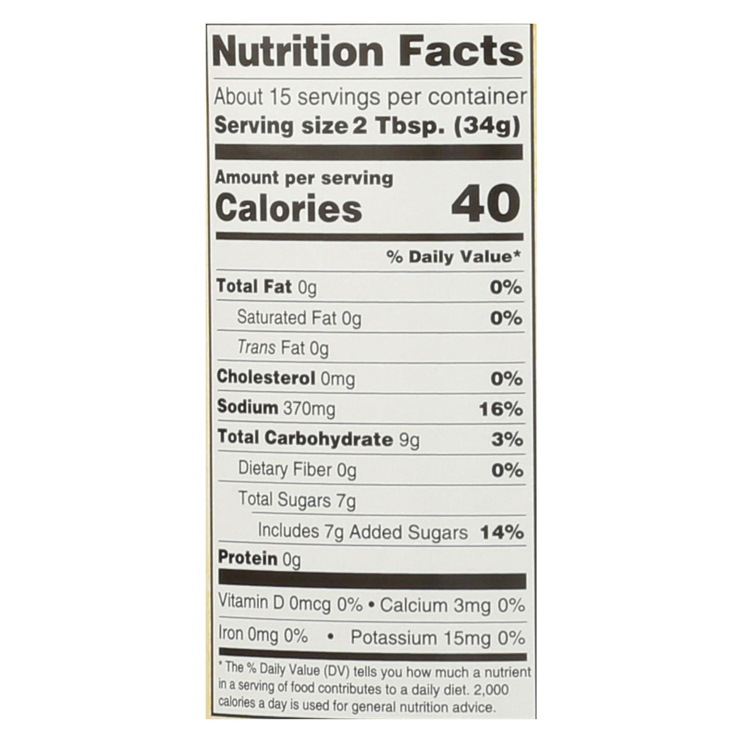 Woodstock Organic BBQ Sauce - Case of 12 - 18 oz.