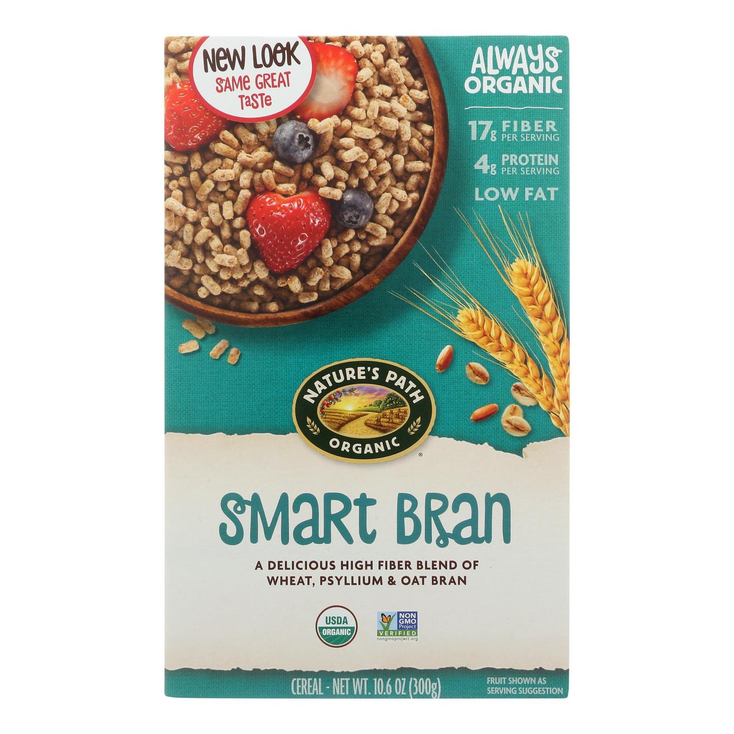 Nature's Path Organic Smart-bran Cereal, 12 Pack