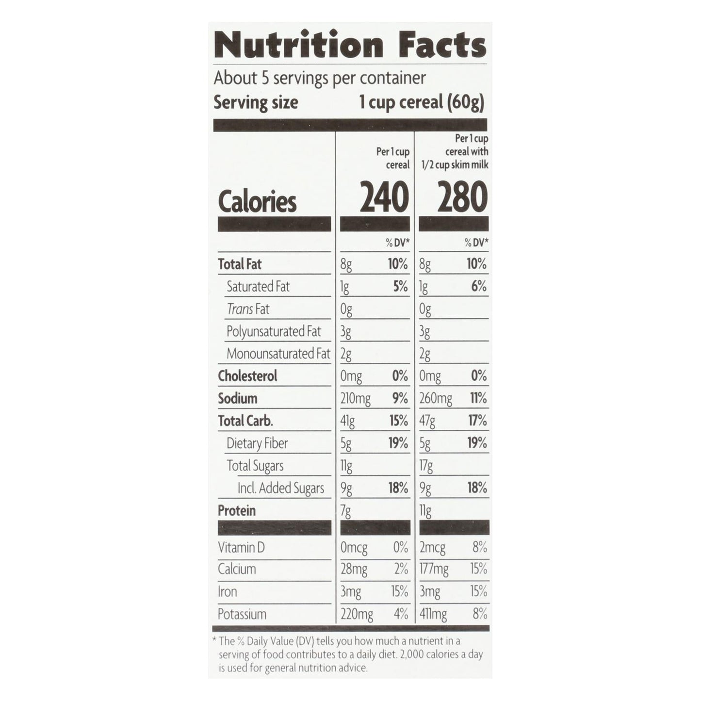 Nature's Path Maple Pecan Crunch Flax Plus 12 Pack