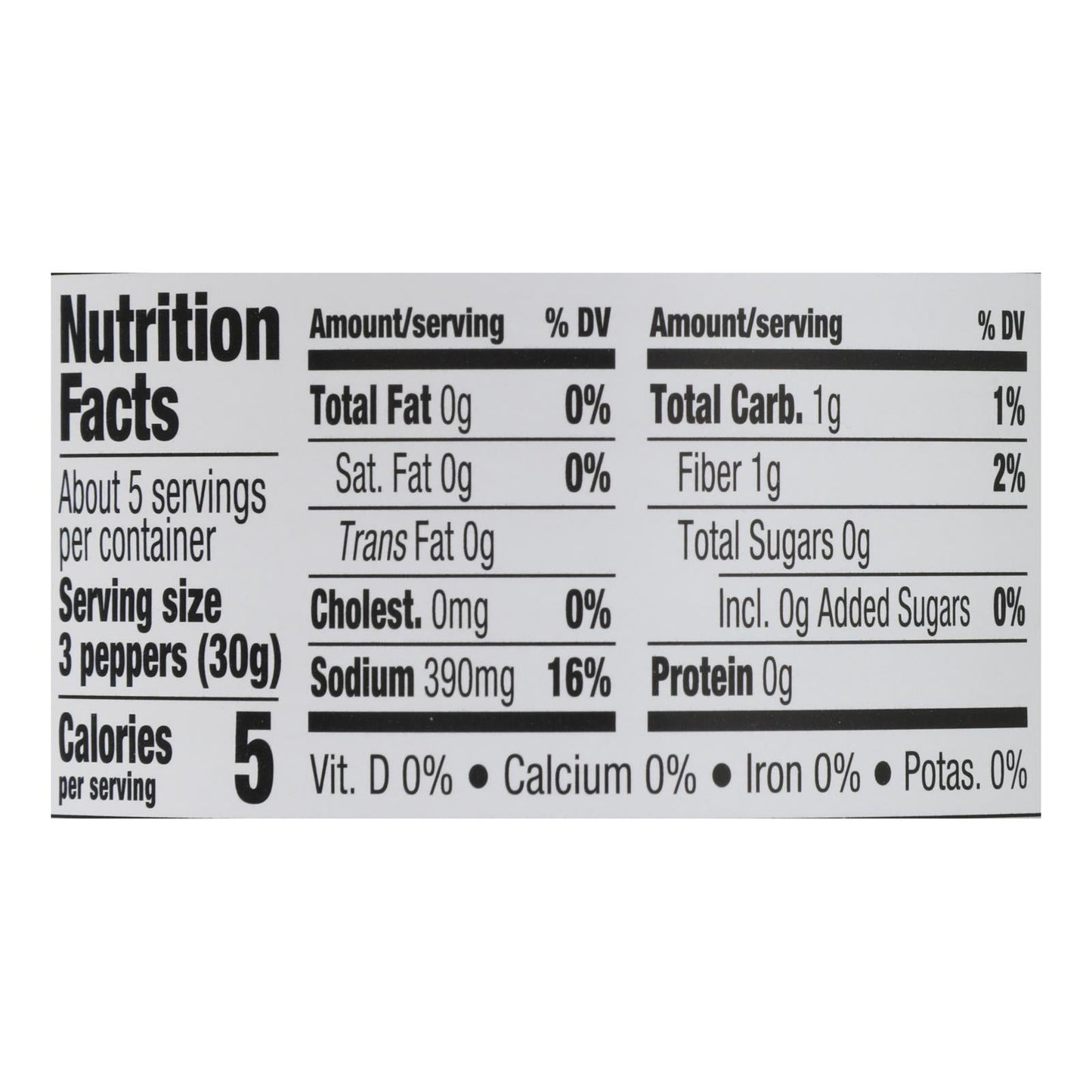 Jeff's Natural Greek Pepperoncini, 12 Oz, Case of 6