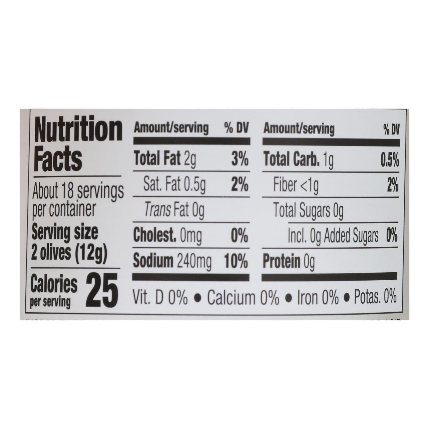 Jeff's Natural Castelvetrano Olives - 6 Pack, 7.5 Oz Each