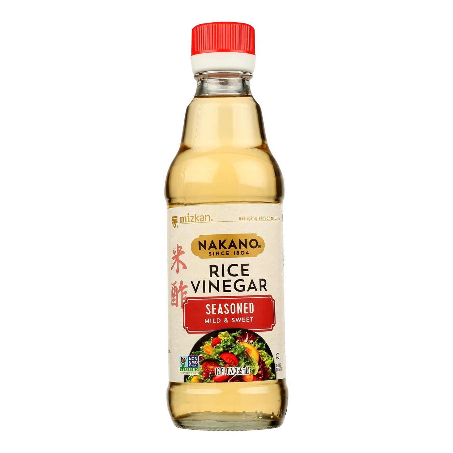 Nakano Seasoned Rice Vinegar - Case Of 6 - 12 Fl Oz.