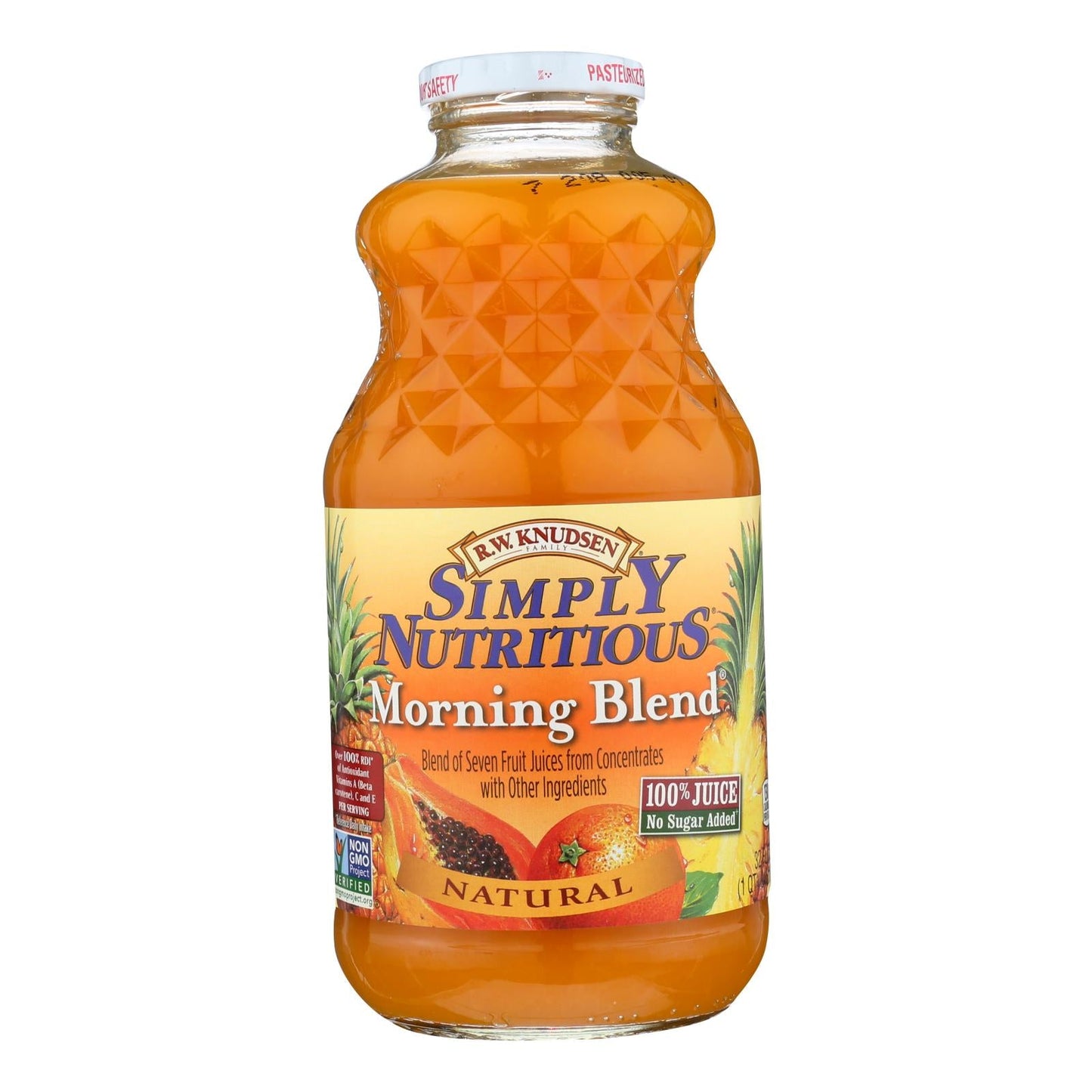 Knudsen Simply Nutritious Morning Blend Juice, 6-Pack, 32 FZ