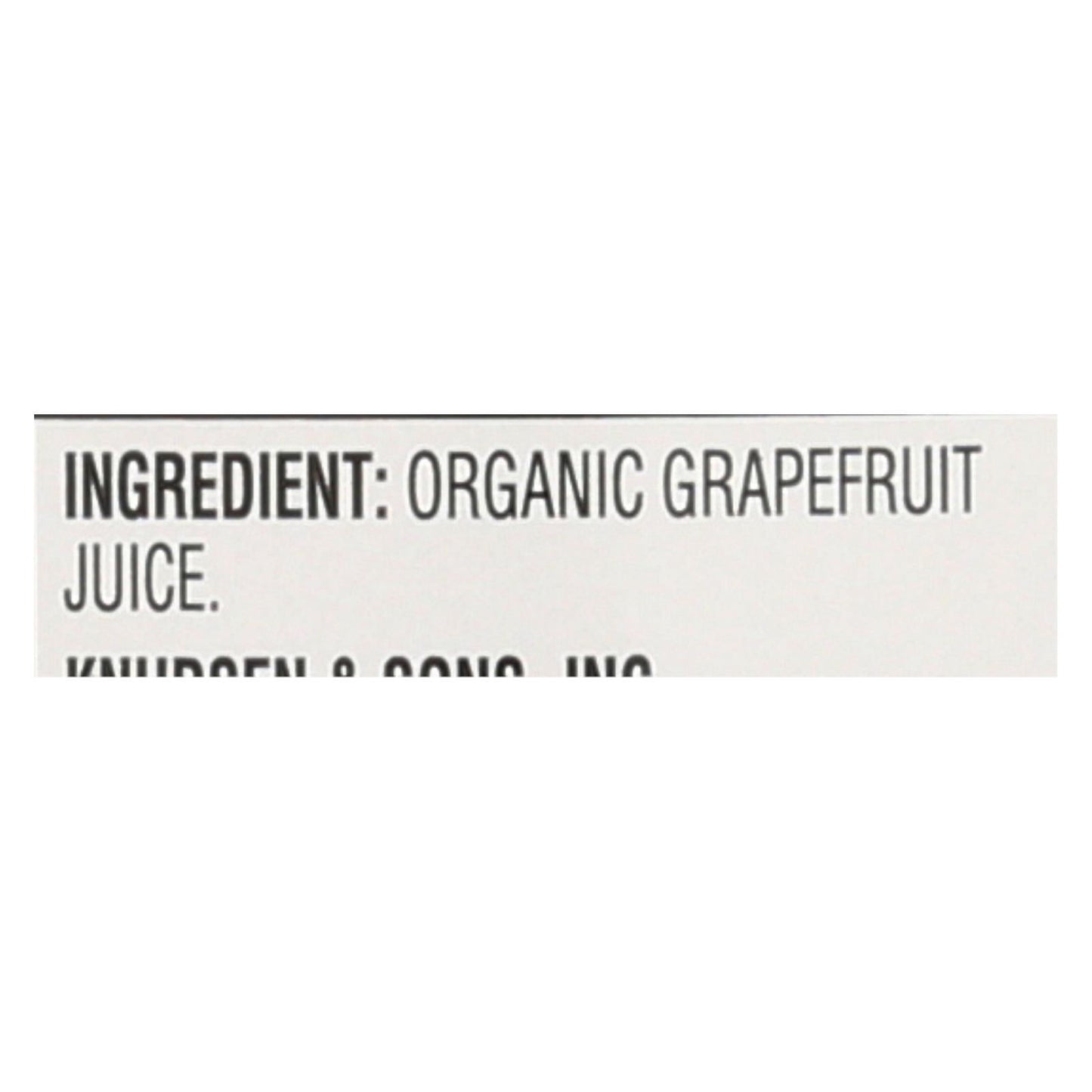 R.W. Knudsen Organic Grapefruit Juice, 32 fl oz, 6-Pack