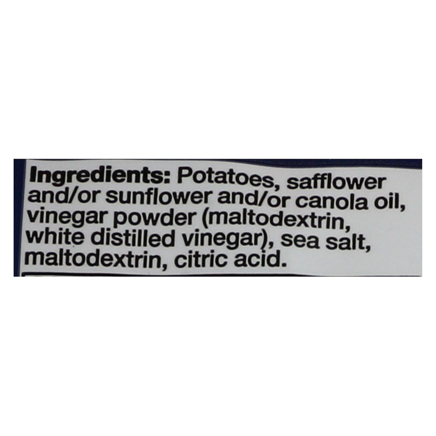 Kettle Sea Salt & Vinegar Chips, 1.5 Oz, Case of 24