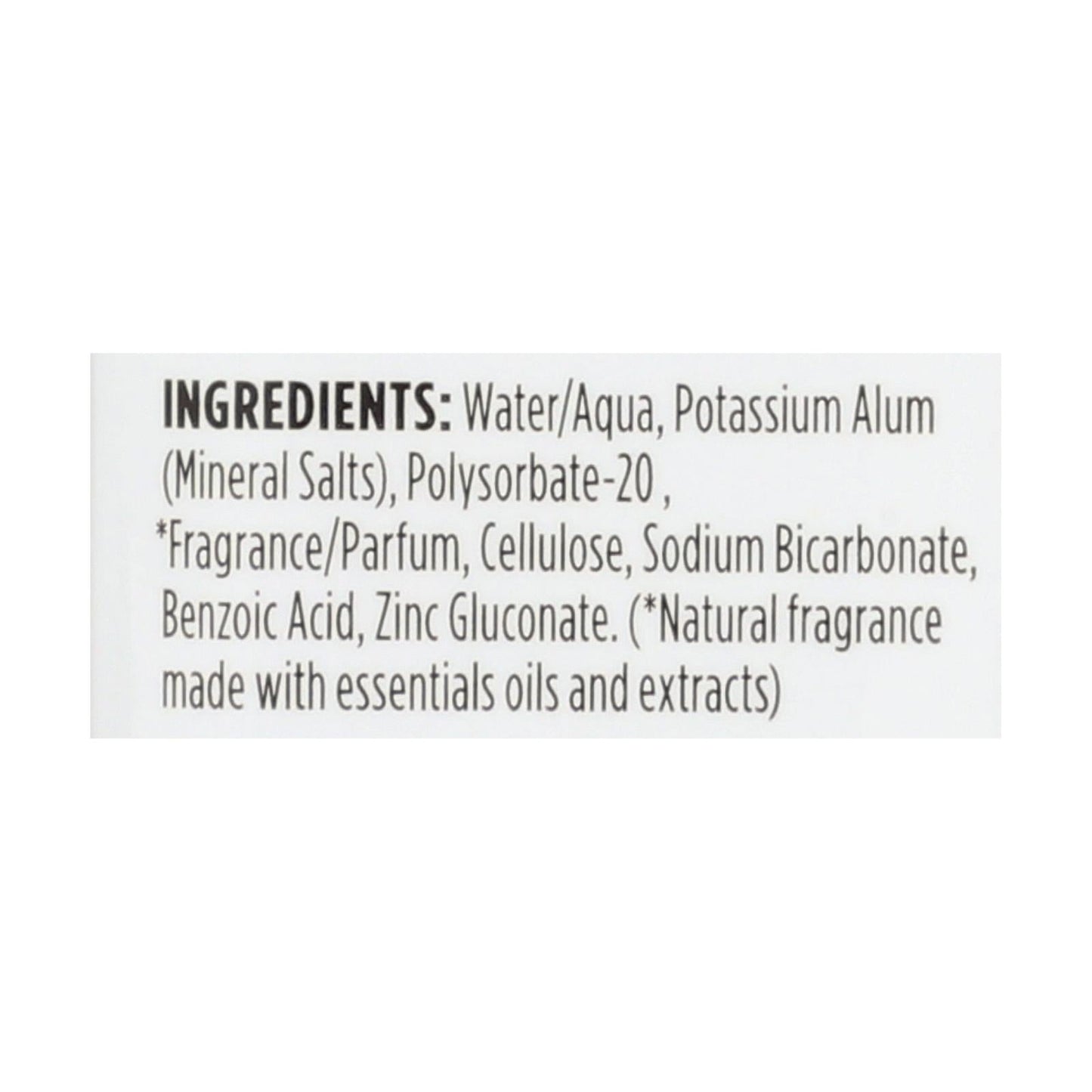 Crystal Essence Lavender & White Tea Deodorant 2.25 Fl Oz