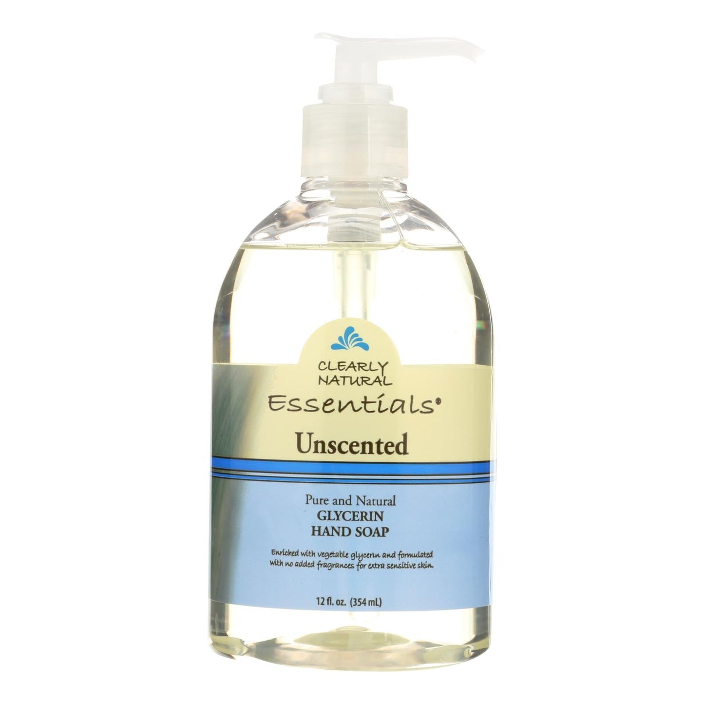 Clearly Natural Unscented Glycerine Hand Soap - 12 Fl Oz