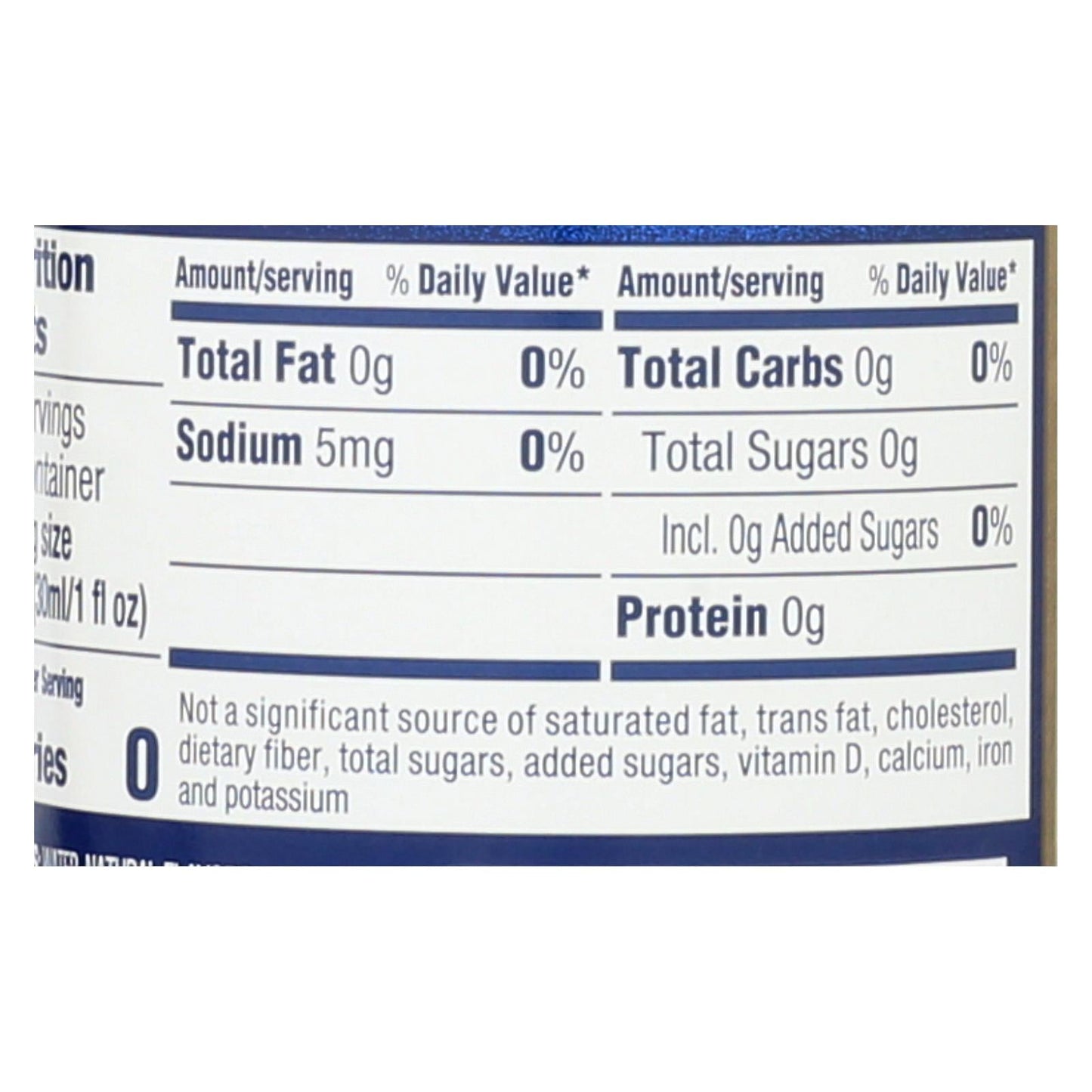 Torani Sugar-Free Vanilla Coffee Syrup, 12.7 Fl Oz, 4-Pack